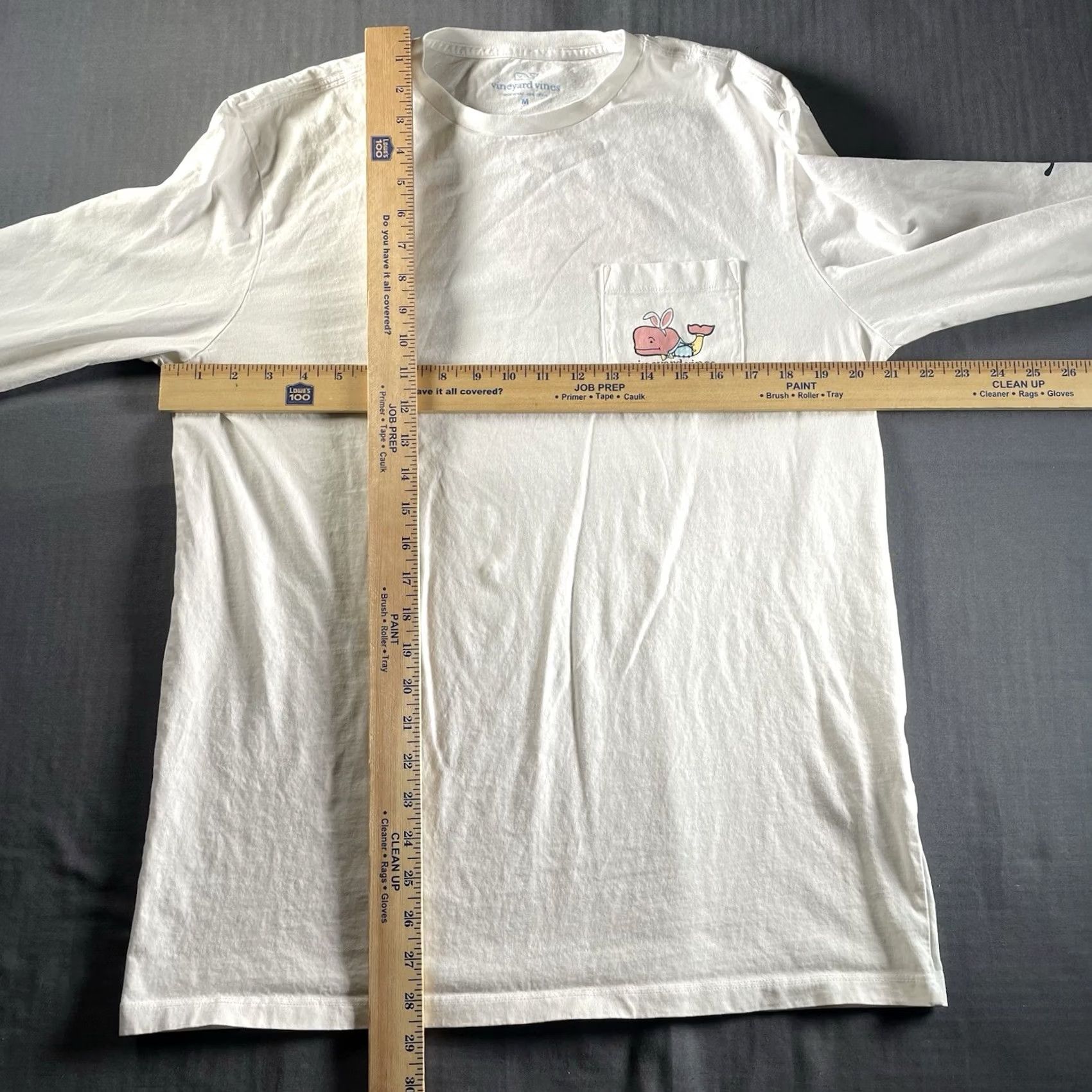 Vineyard Vines Vineyard Vines Shirt Men’s M Easter Happy White Pocket Long Sleeve Crew Neck Size US M / EU 48-50 / 2 - 8 Thumbnail