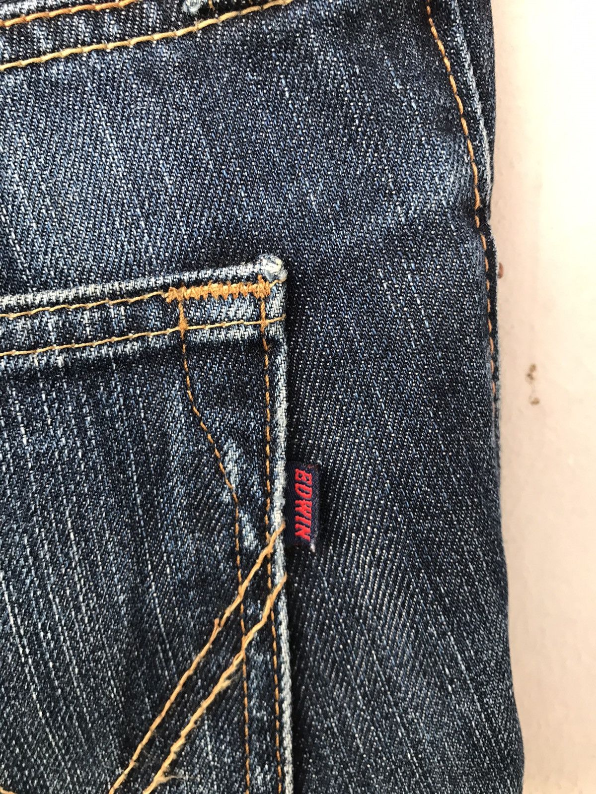 Edwin Vintage Edwin 403 Distressed Denim Size US 34 / EU 50 - 10 Thumbnail