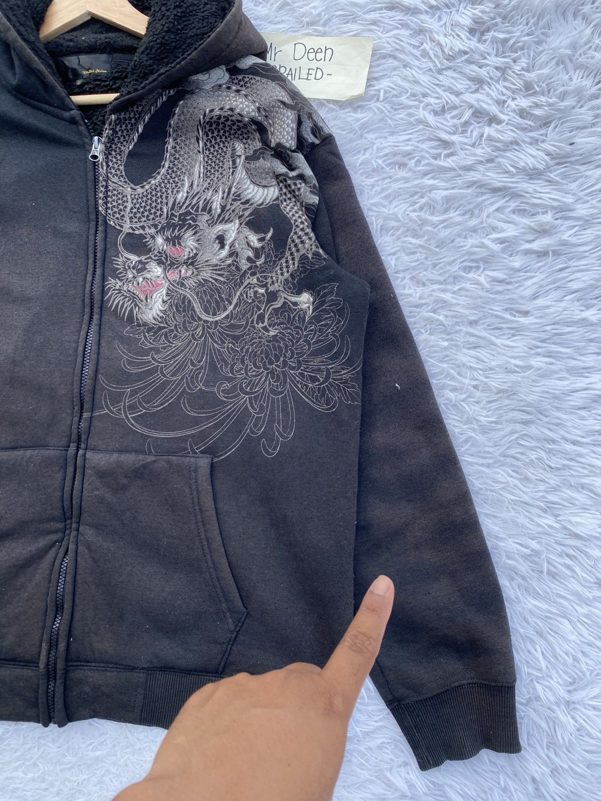Japanese Brand Rare Vintage Bullet Noise Dragon Sweater Size US L / EU 52-54 / 3 - 14 Thumbnail