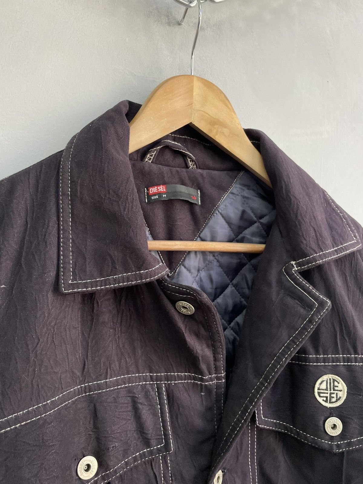 Diesel Rare Diesel style trucker jacket 90s avant garde Size US M / EU 48-50 / 2 - 4 Thumbnail