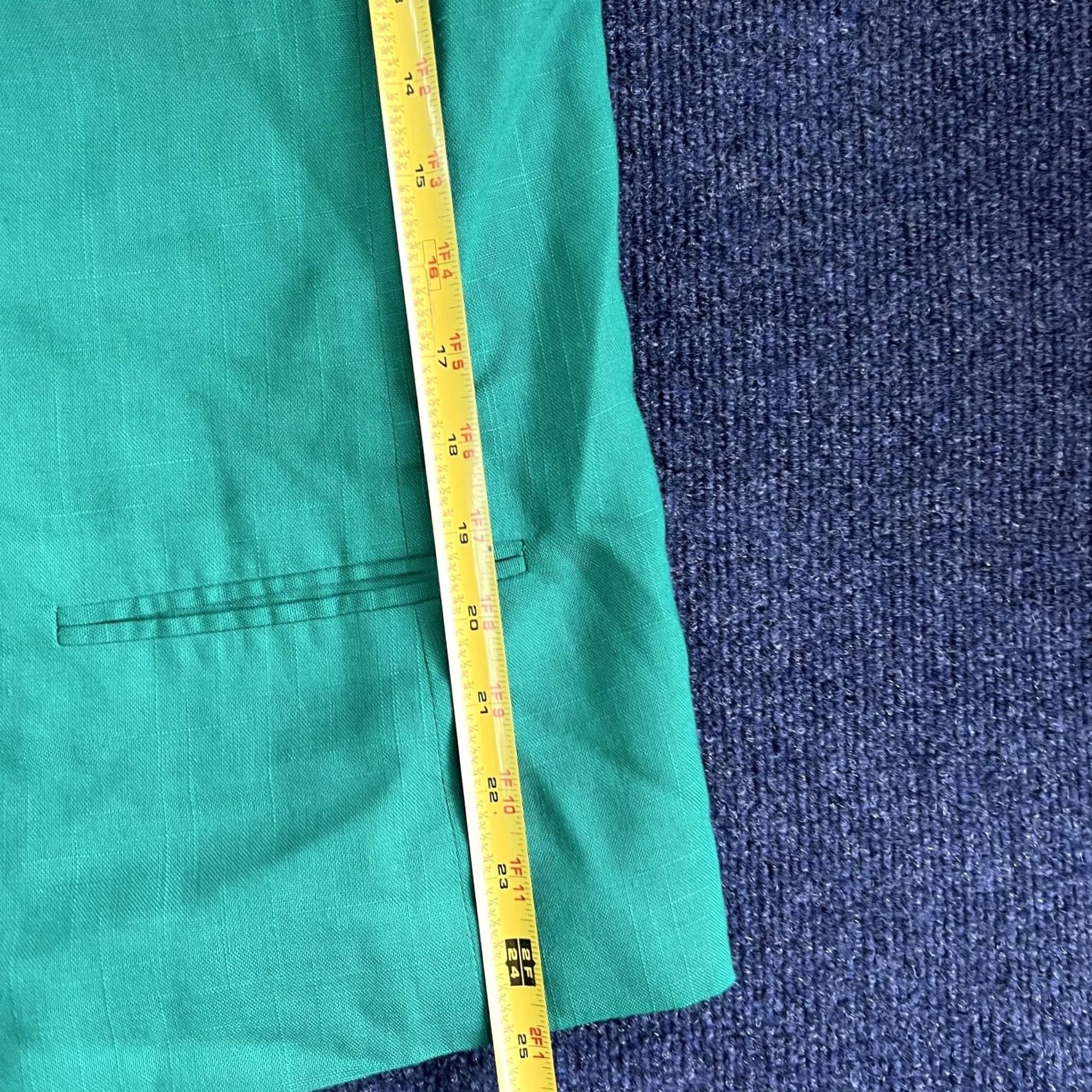 Vintage Vintage Suburbans Blazer Jacket Womens 18 Green Lined 3/4 Sleeve Career Tailored Size XL / US 12-14 / IT 48-50 - 6 Thumbnail