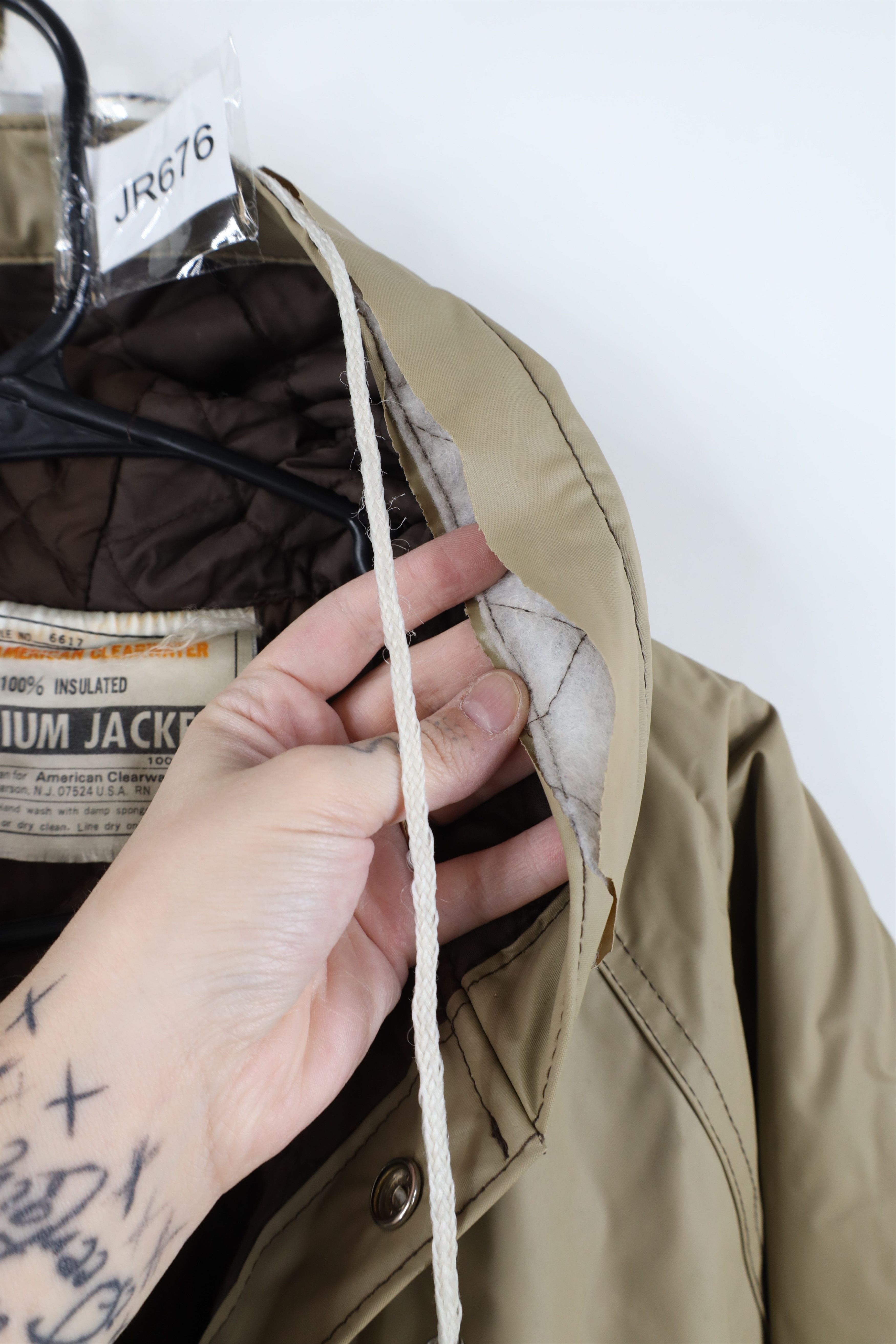 Vintage Vintage 70s Streetwear Waterproof Hooded Parka Jacket Size US L / EU 52-54 / 3 - 4 Thumbnail