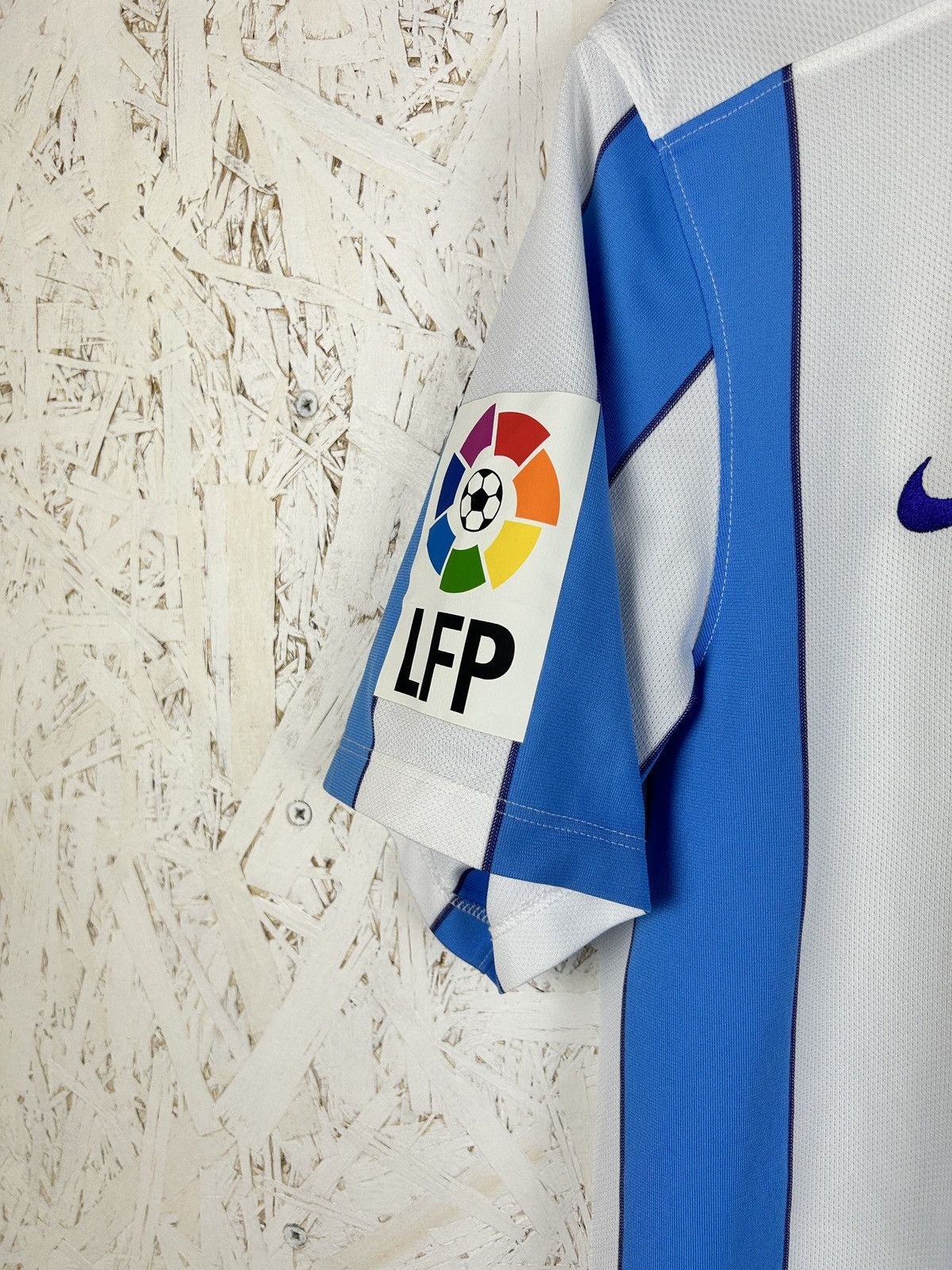 Nike Nike Malaga CF 2015/16 Home Kit Soccer Jersey La Liga Blue S Size US S / EU 44-46 / 1 - 3 Thumbnail