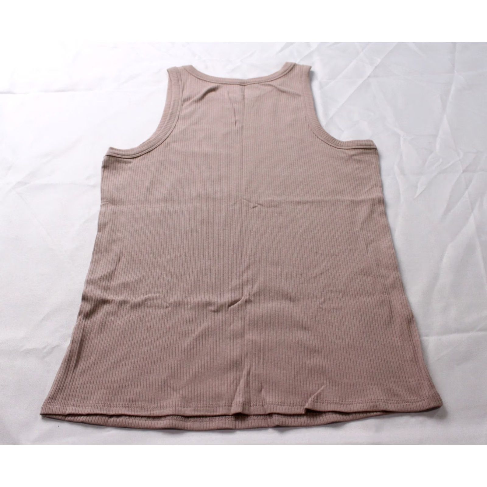 Vintage Maurices Women's Tank Top 24/7 Highline Ribbed Thick Strap EH6 Brown 2XL Shirt Women Black? Brown Size XXL / US 16-18 / IT 52-54 - 3 Thumbnail