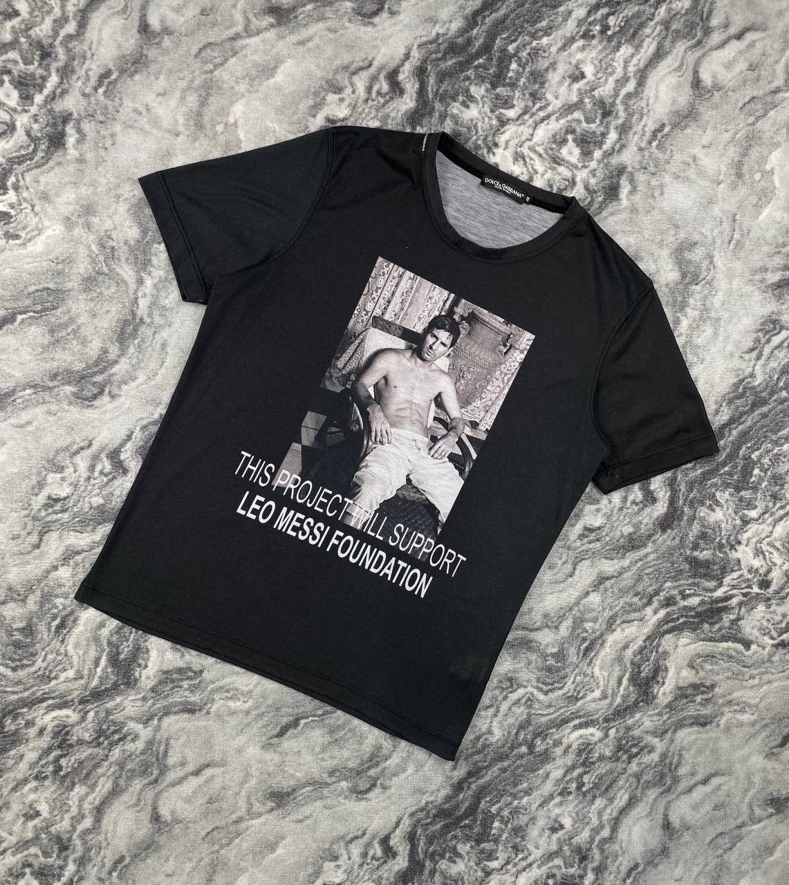 Dolce & Gabbana Dolce & Gabbana Lionel Messi Big Logo T Shirt Men Size 48 Size US M / EU 48-50 / 2 - 1 Thumbnail