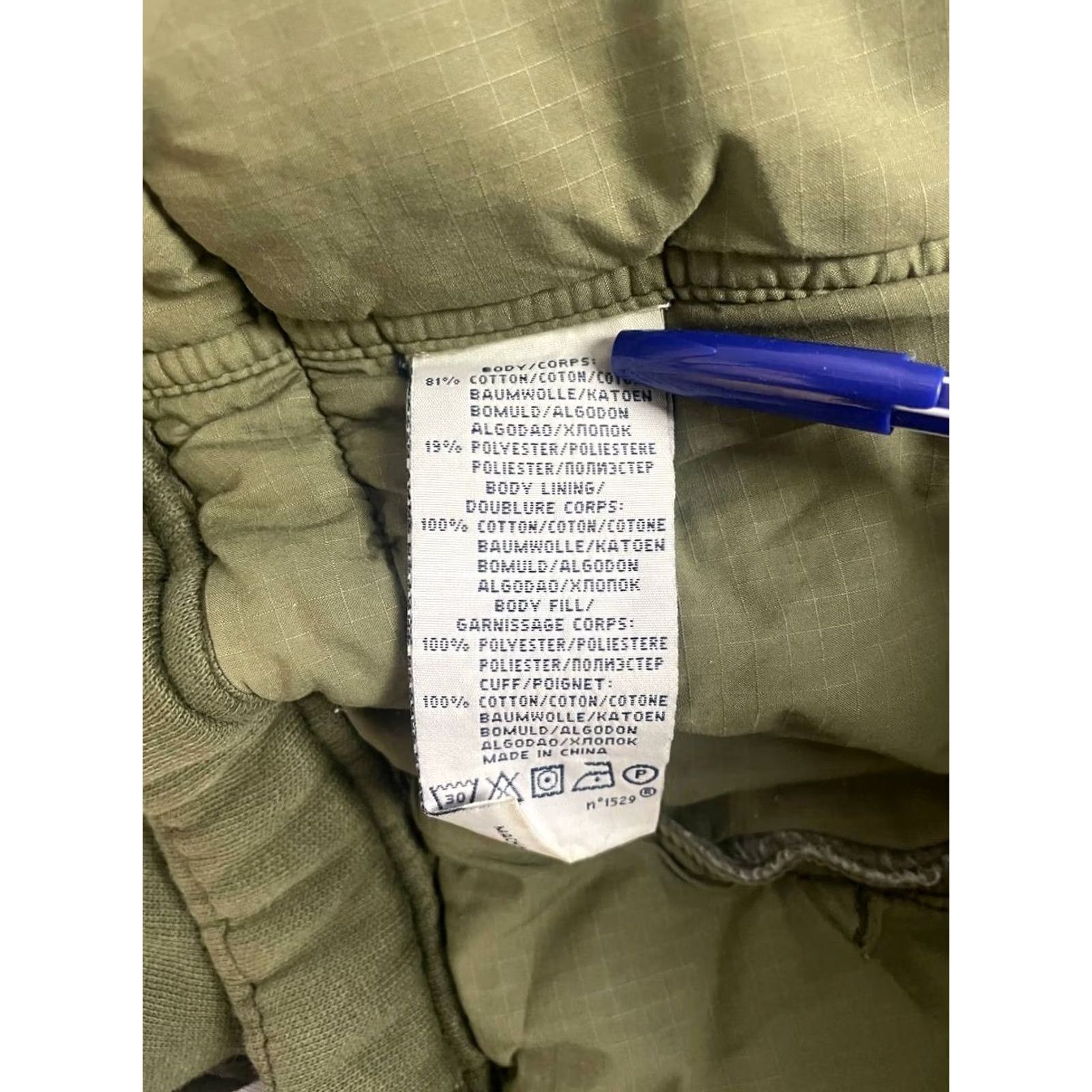Polo Ralph Lauren Polo Ralph Lauren Mens Hooded Jacket Olive Green Long Sleeve Parka Coat Size L Size US L / EU 52-54 / 3 - 5 Thumbnail