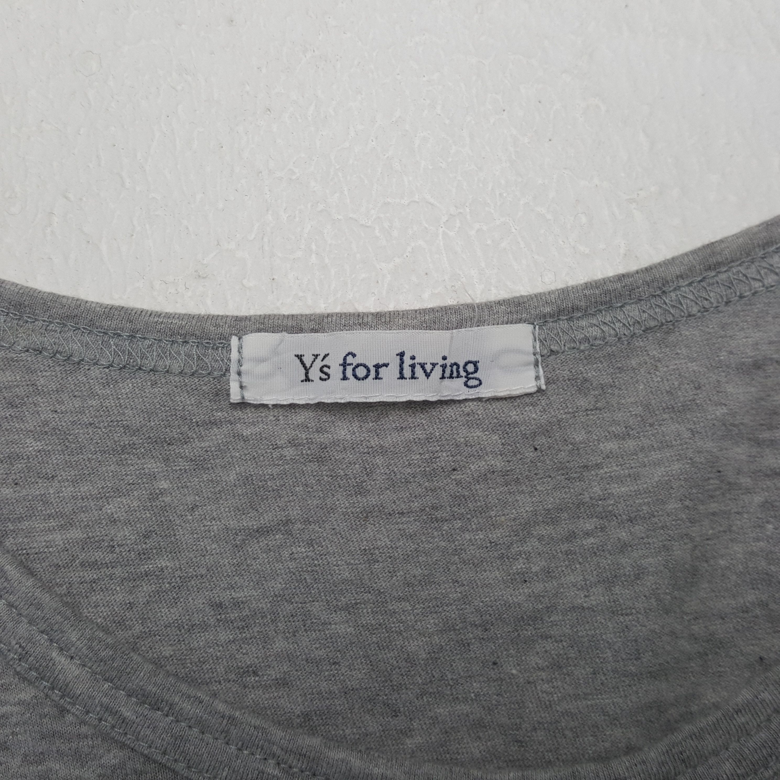 Yohji Yamamoto Vintage Yohji Yamamoto Y's Japanese Brand T-shirt RR9 Size US S / EU 44-46 / 1 - 4 Thumbnail