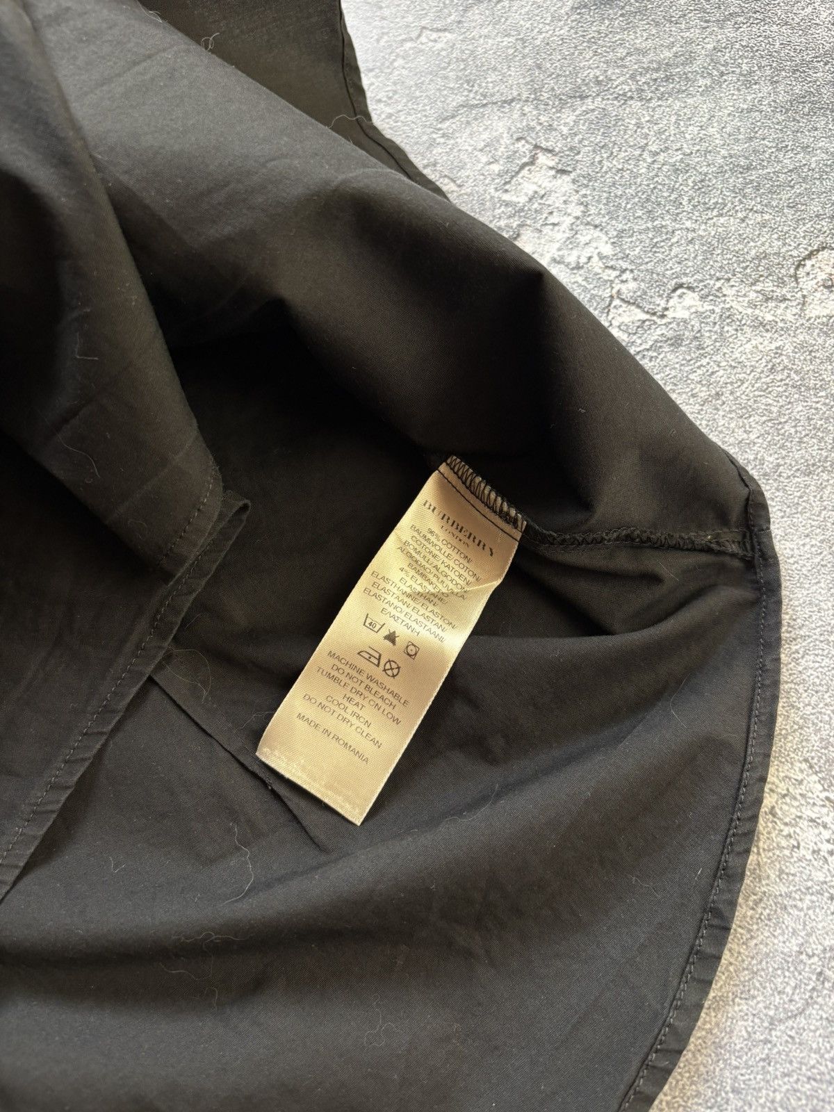 Burberry Vintage Burberry Nova Check Black Luxury Woman’s Shirt Size M / US 6-8 / IT 42-44 - 8 Thumbnail
