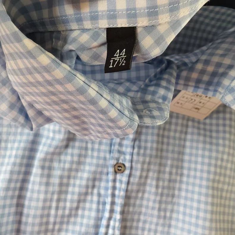 Gucci gucci blue checkered long sleeve shirt Size US M / EU 48-50 / 2 - 4 Thumbnail