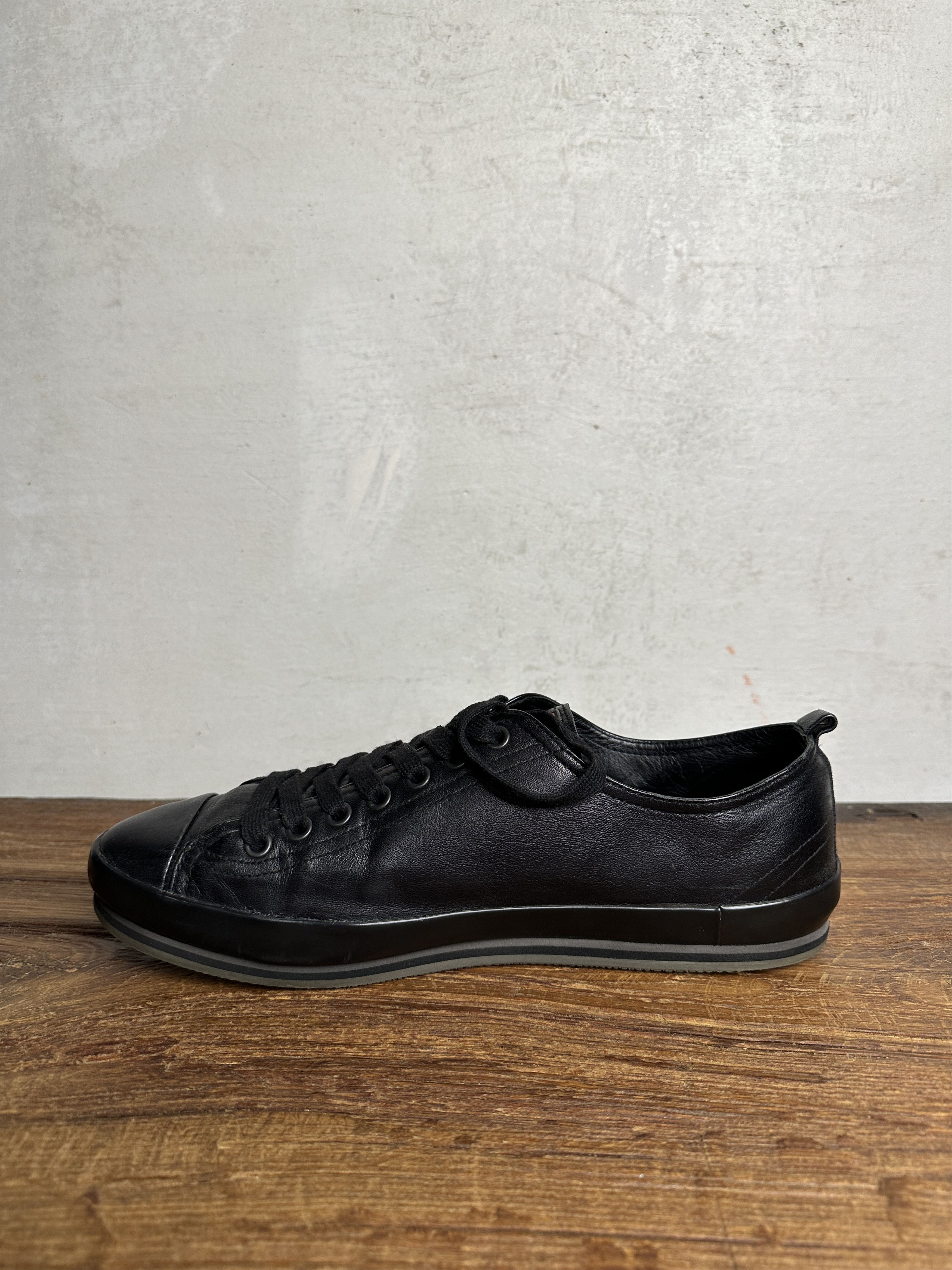 Prada Prada Scamosciato Aviator Black Sneakers Size US 9.5 / EU 42-43 - 6 Thumbnail