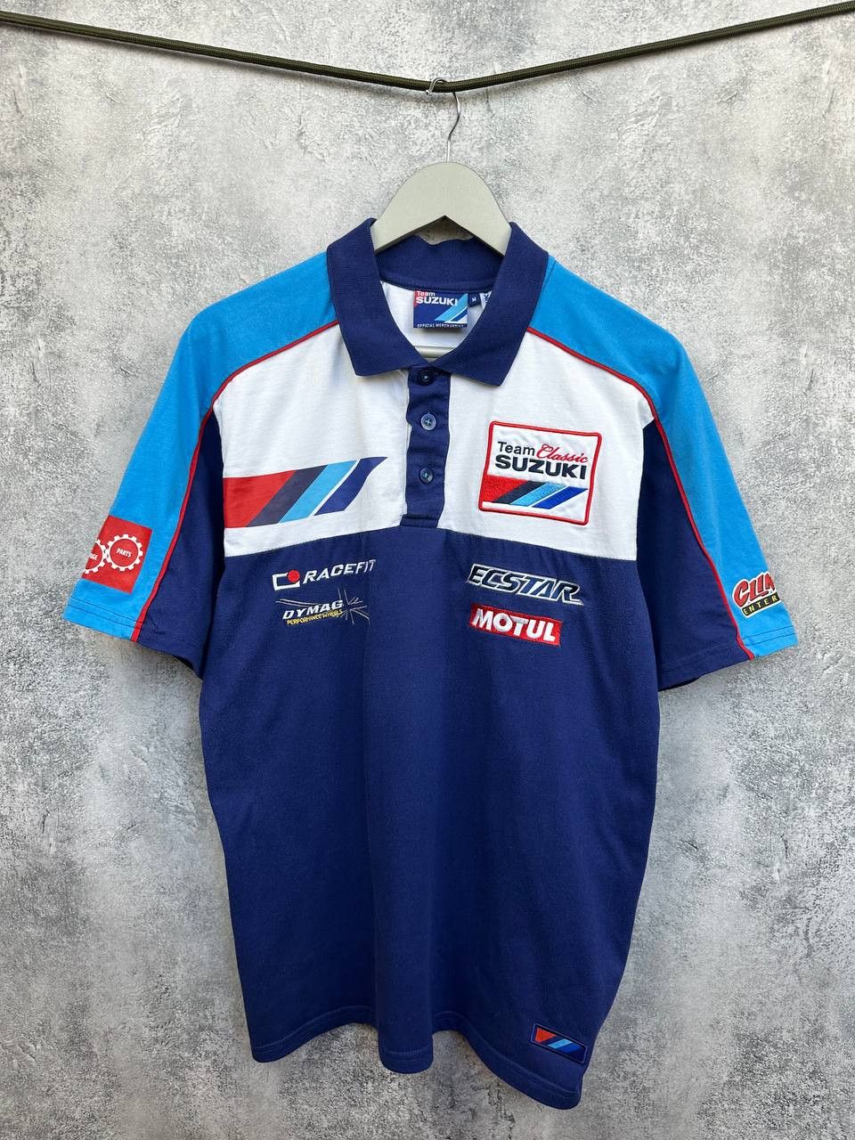 Formula 1 Team Suzuki Ecstar Official Polo Shirt Clinton Enterprises Size US M / EU 48-50 / 2 - 1 Thumbnail