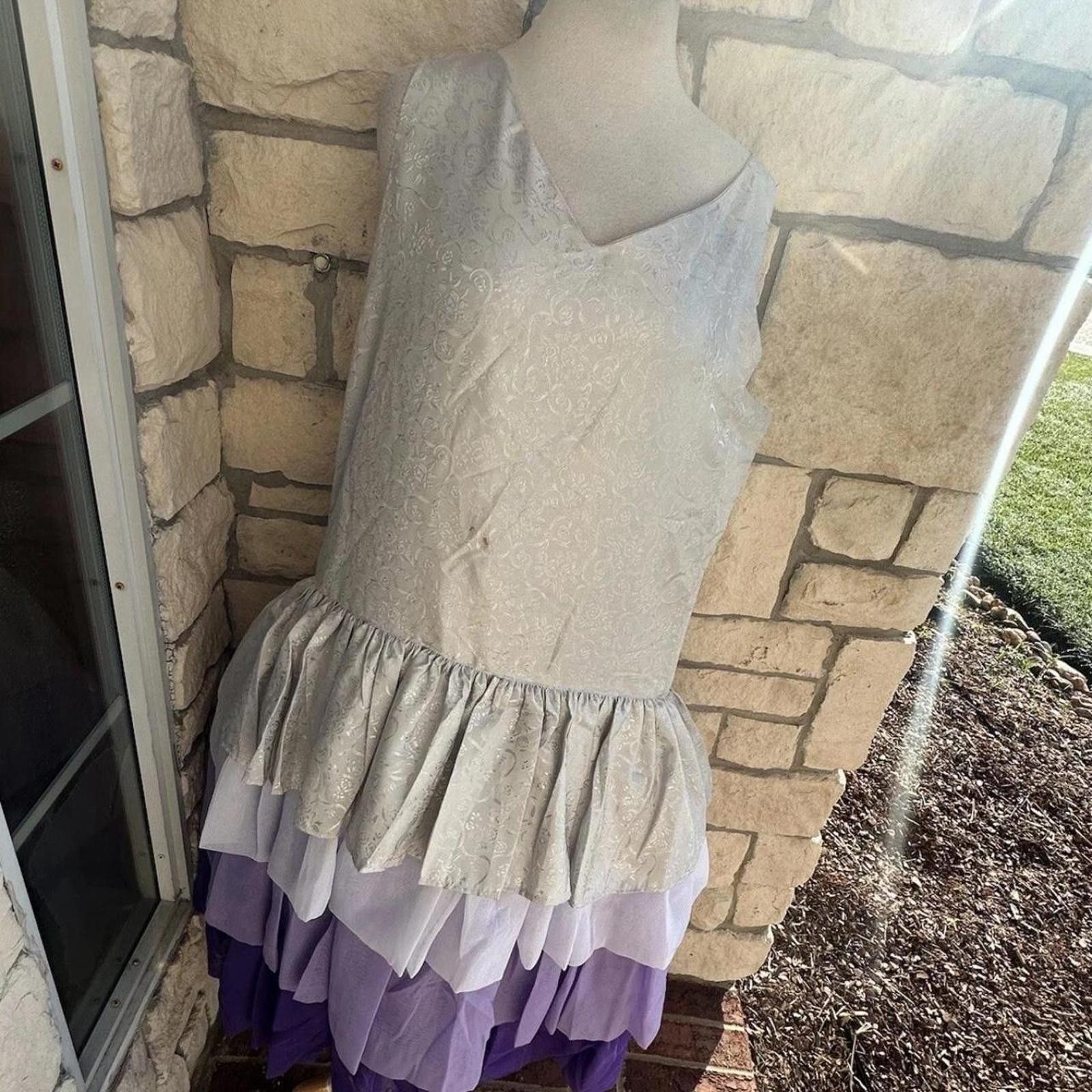 Other Purple and silver dress #fairycore #whimsygoth Size M / US 6-8 / IT 42-44 - 2 Thumbnail