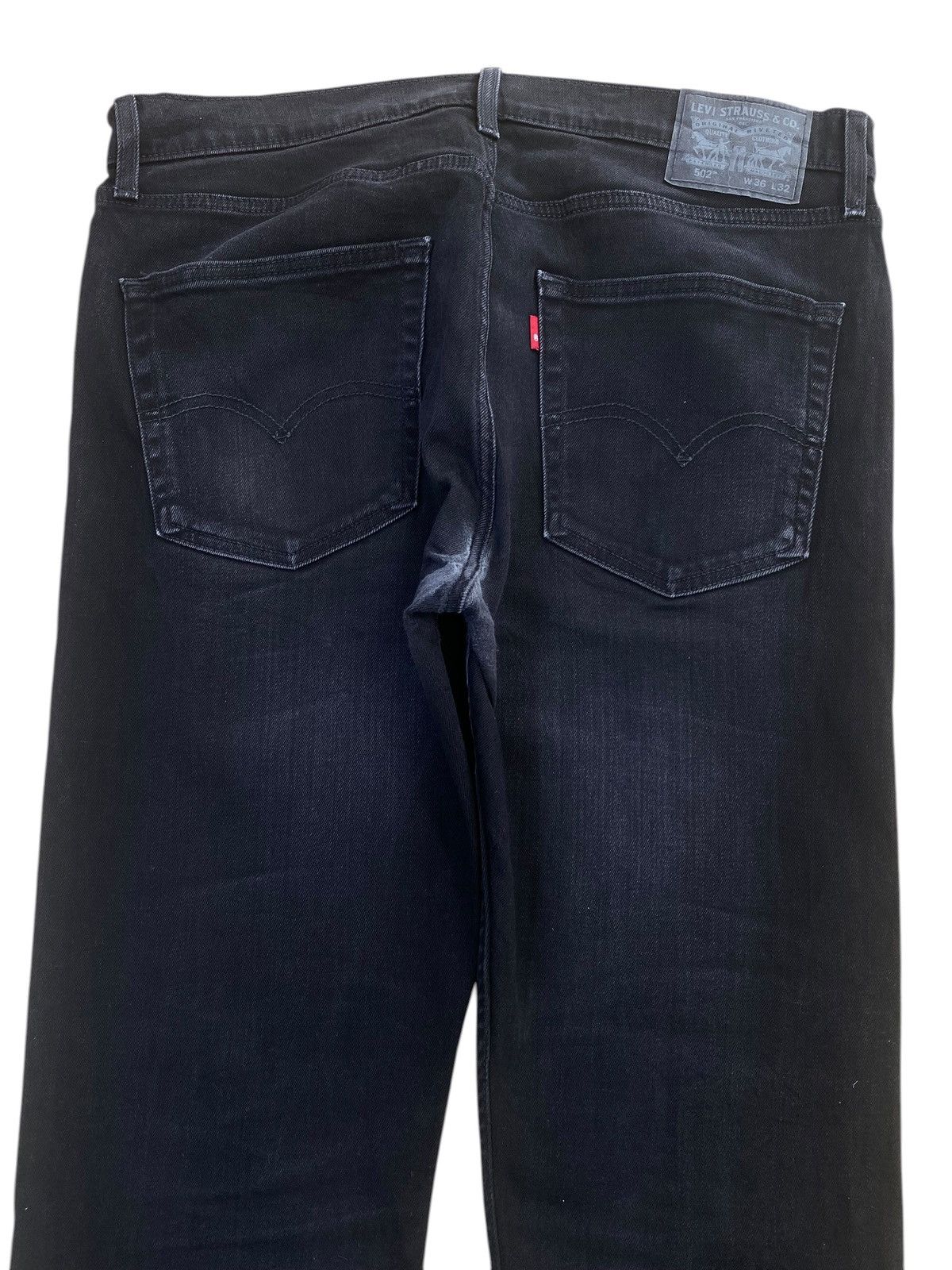 Levi's Vintage Levi’s Black Wash Style Straight Cut Jeans Size US 34 / EU 50 - 4 Thumbnail