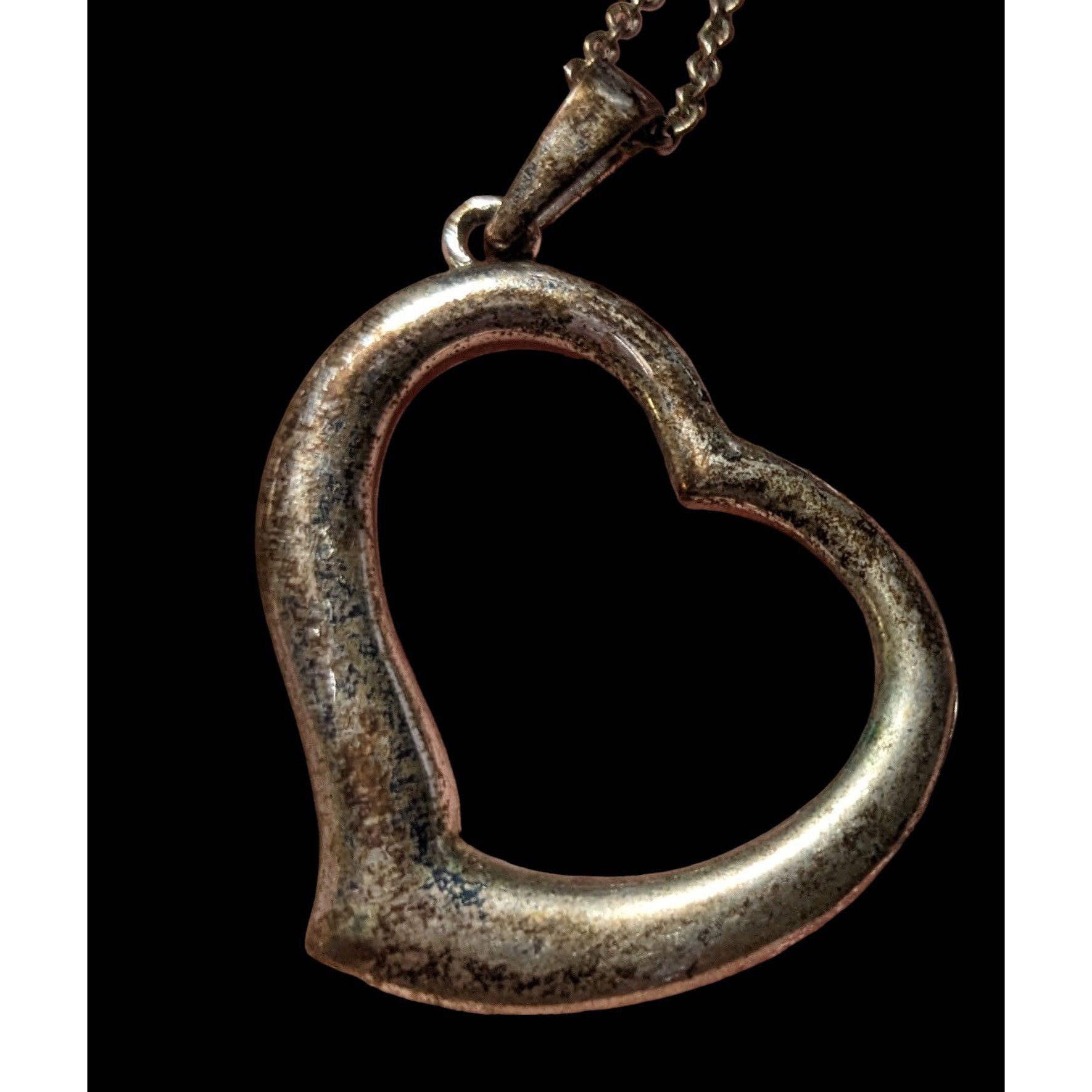 Other Vintage Premier Designs Open Heart Rhinestone Necklace Size ONE SIZE - 4 Thumbnail