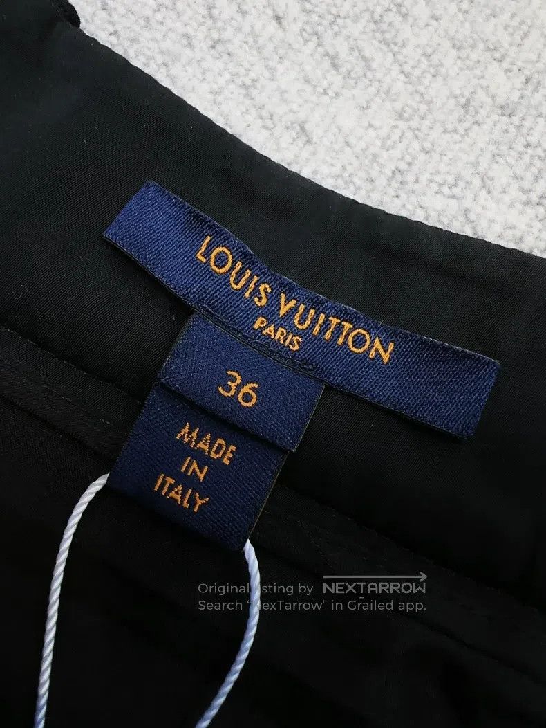 Louis Vuitton Louis Vuitton Thick Chain Hanging Black Old Flower Button Size 35" - 3 Thumbnail