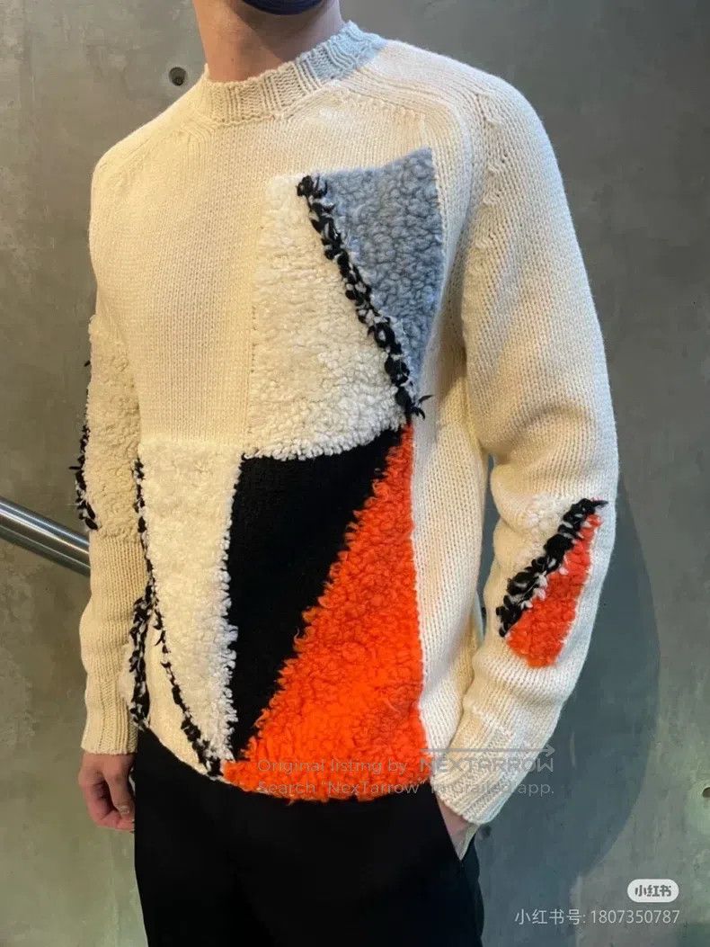 Jil Sander Jil Sander Unisex Color Block Knit Top Size S / US 4 / IT 40 - 8 Thumbnail
