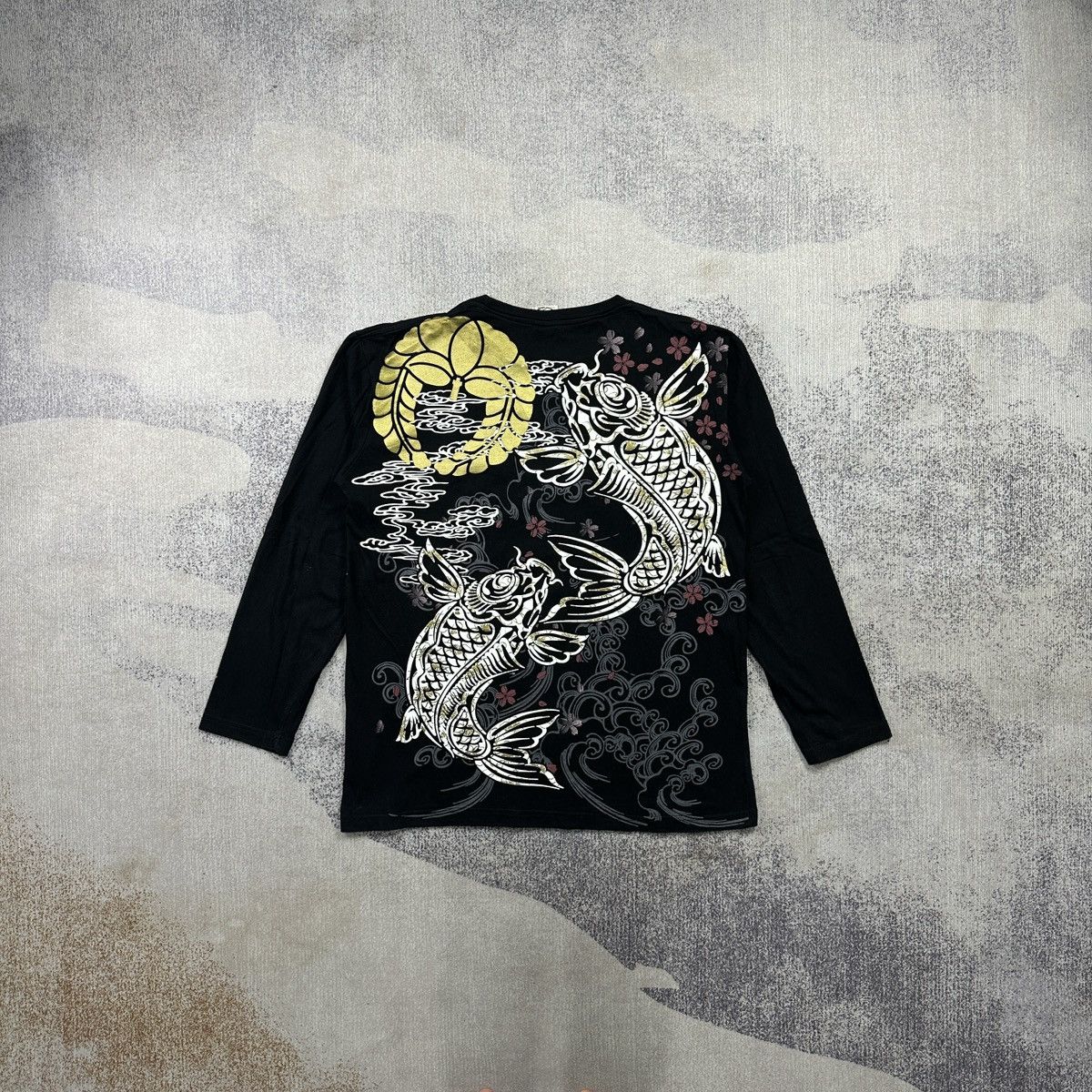 Karakuri Tamashii Karakuri Sukajan longsleeve Tshirt Size US XL / EU 56 / 4 - 2 Thumbnail