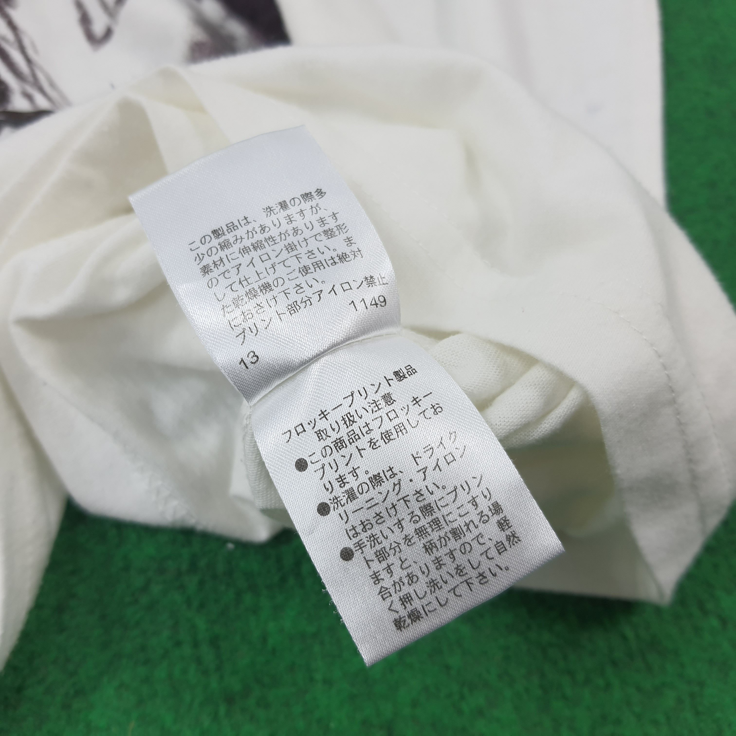 Japanese Brand × PPFM × Vintage Vintage PPFM Rock Japan Brand 3Q V Neck Tshirt C196N58 Size US M / EU 48-50 / 2 - 6 Thumbnail