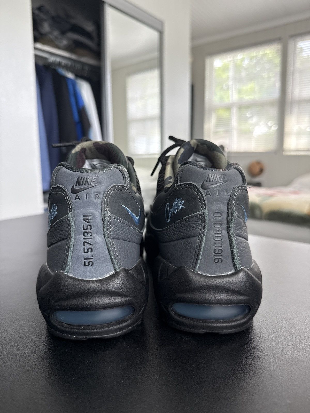 Corteiz × Nike Nike Air Max 95 SP Corteiz Aegean Storm Size 9.5 Size US 9.5 / EU 42-43 - 5 Thumbnail