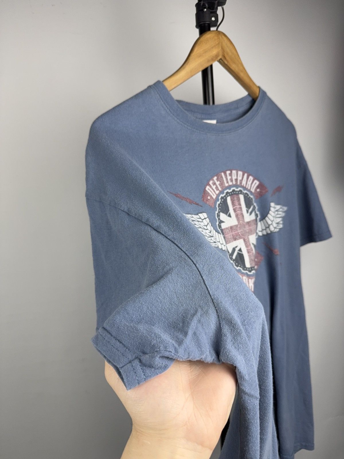 Def Leppard ⚡️Def Leppard 2018 Tour Rock Brigade Band T Shirt XL Size US XL / EU 56 / 4 - 4 Thumbnail