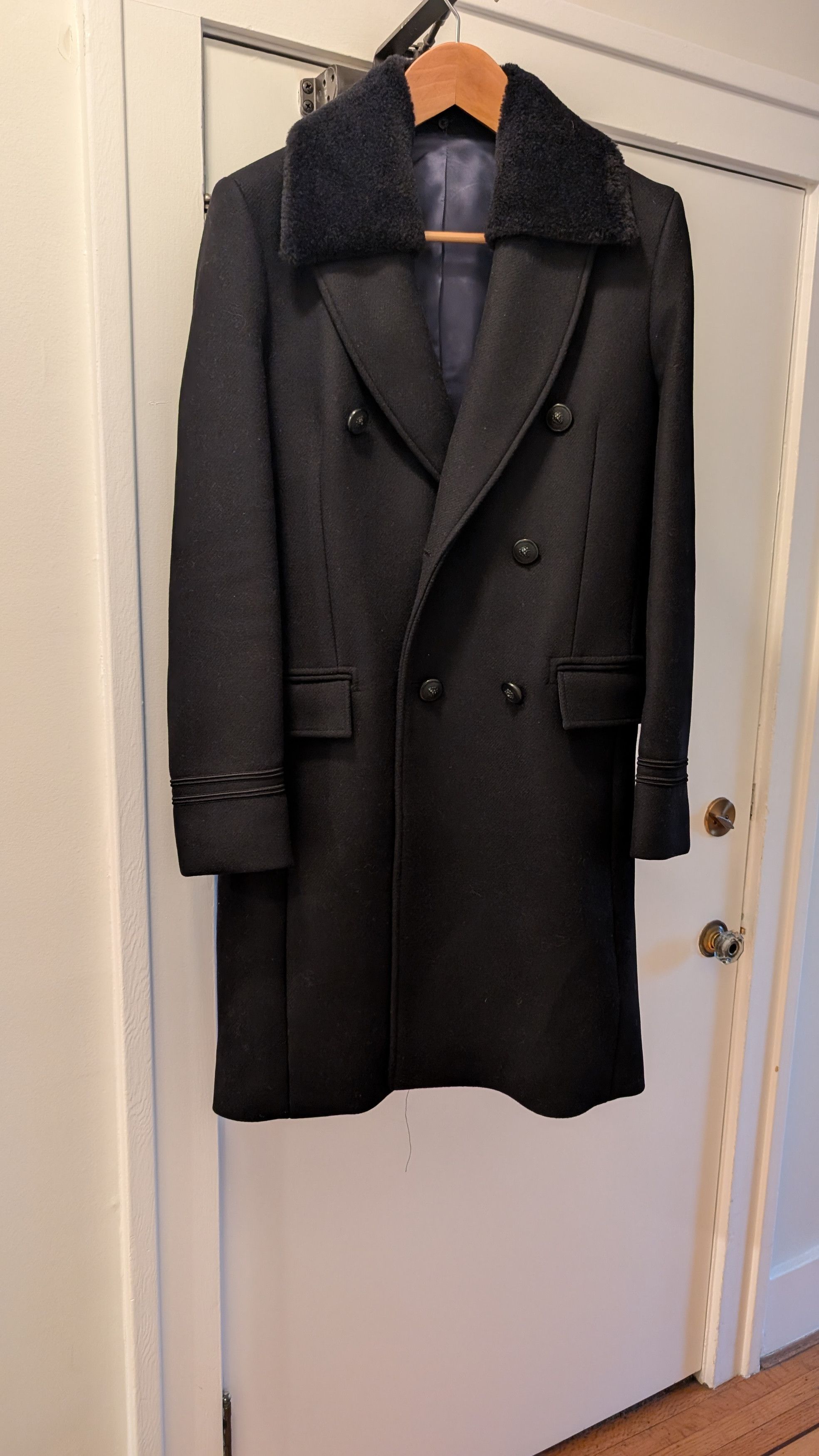 The Kooples Wool Jacket - Full Length
