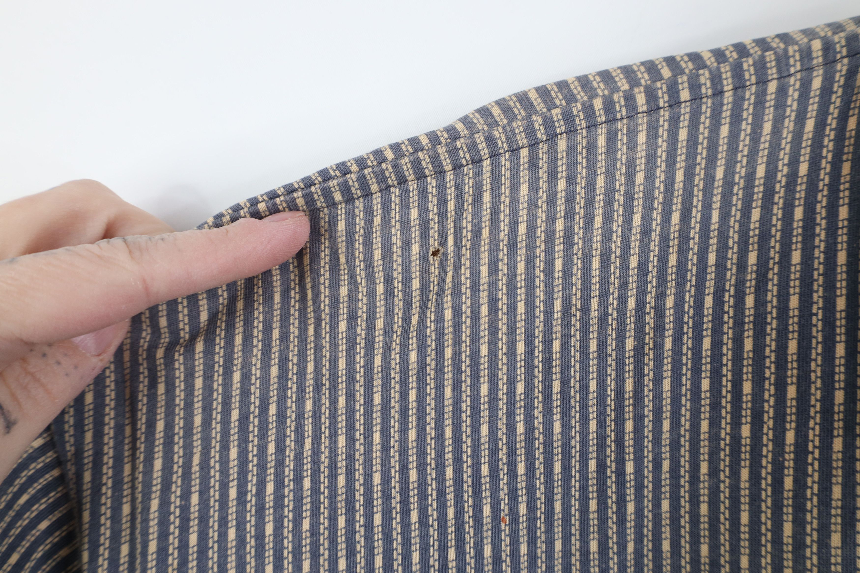 Vintage Vintage 90s Streetwear Knit Baggy Collared Golf Polo Shirt Size US XL / EU 56 / 4 - 7 Thumbnail