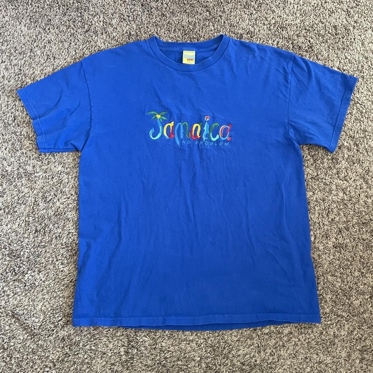 Vintage Vintage Jamaica Embroidered T-Shirt Size US XL / EU 56 / 4 - 1 Thumbnail