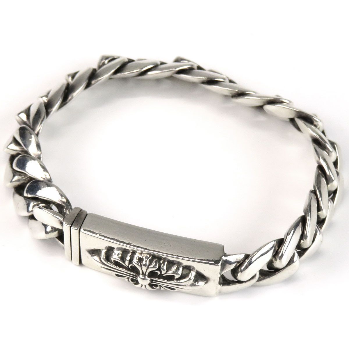 Chrome Hearts Chrome Hearts Floral Cross Classic Mini Bracelet - 6 inch Size ONE SIZE - 2 Thumbnail