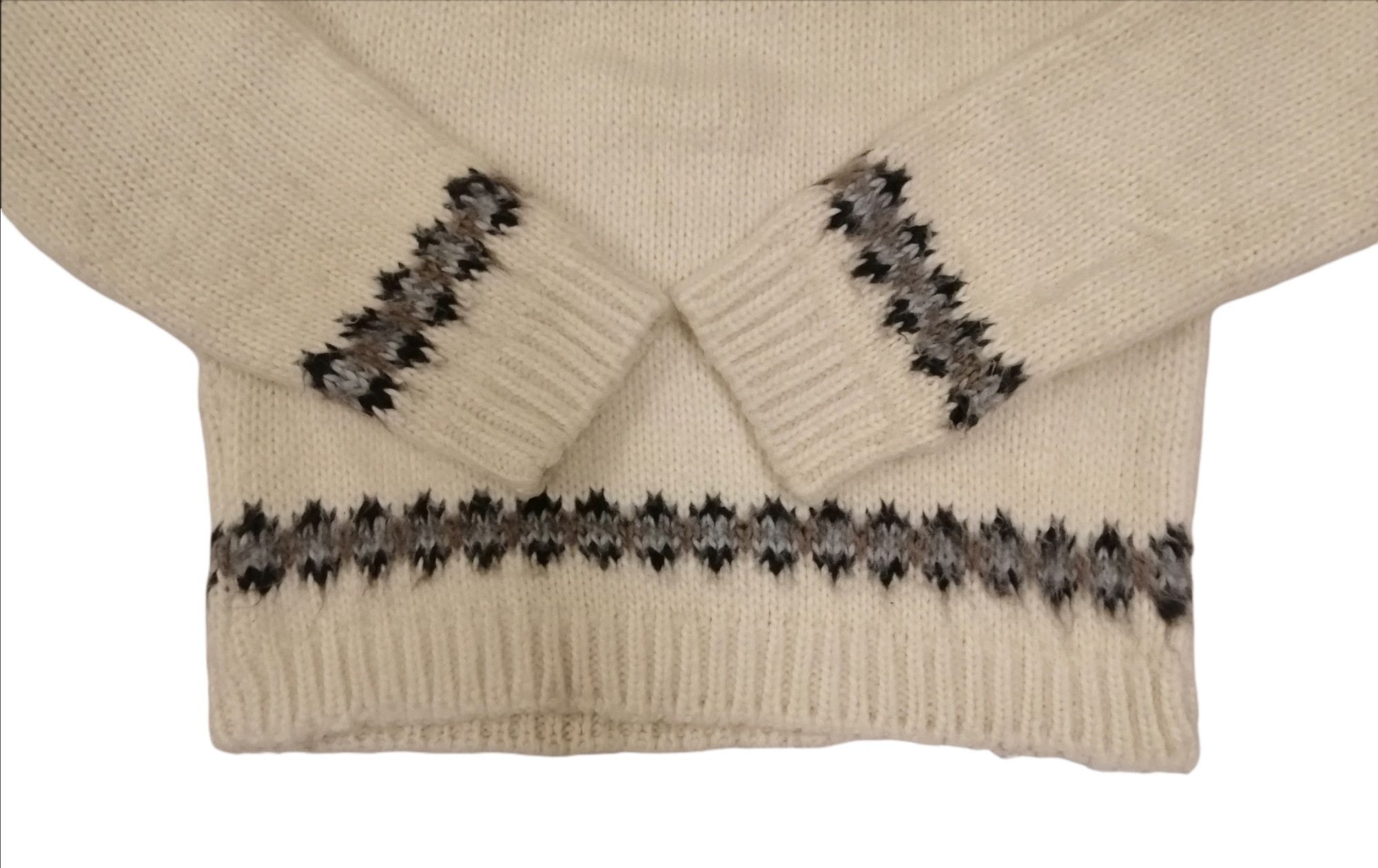 Aran Isles Knitwear 💥SENDOFFER✨ Saint Laurent Inspired Isle Knitwear Sweater Size US M / EU 48-50 / 2 - 13 Thumbnail