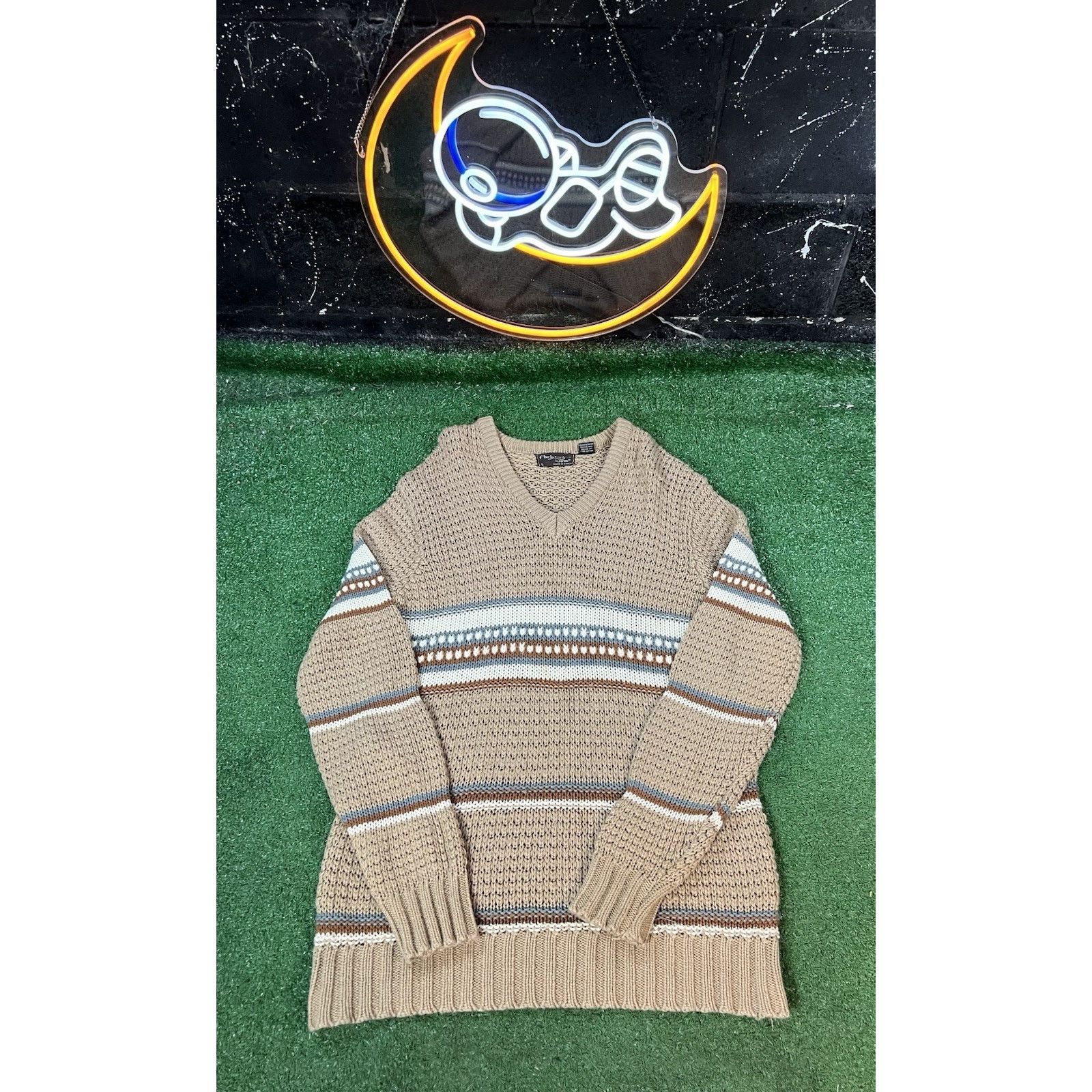 Other Christopher by Forum Cable Knit Sweater Womens LG Size L / US 10 / IT 46 - 1 Thumbnail