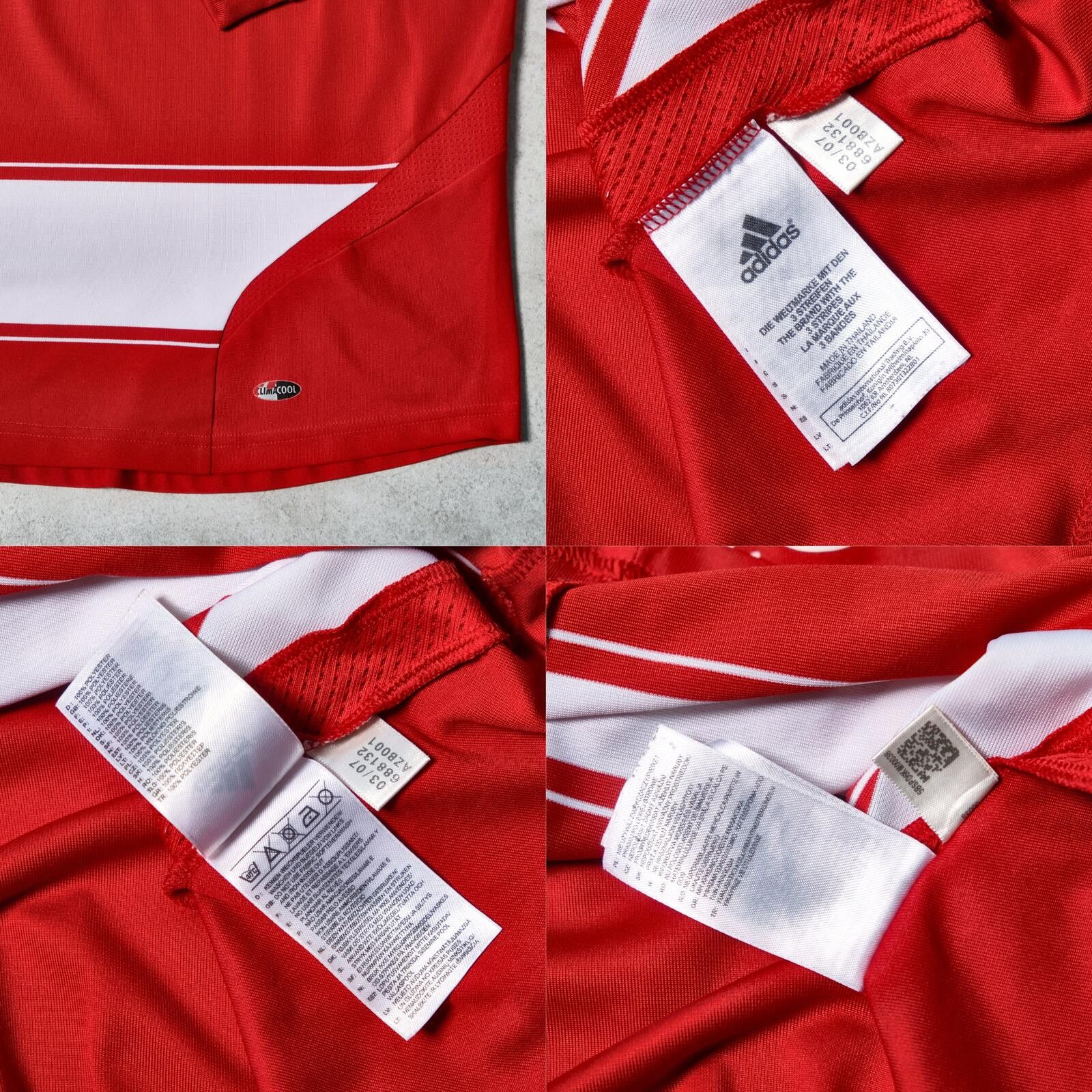 Adidas 2007/08 Bayern Munich Home Shirt Adidas (L/XL) Size US L / EU 52-54 / 3 - 5 Thumbnail