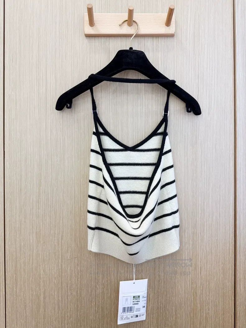 Chanel Chanel Striped double c neck strap Size XXS / US 00 / IT 34 - 5 Thumbnail