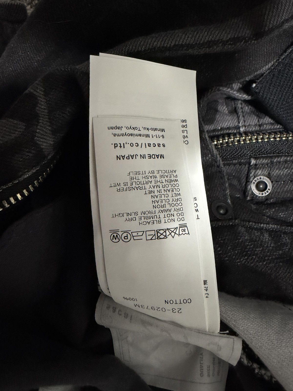 Sacai SACAI Eric Haze Straight-Leg Jeans Size US 34 / EU 50 - 3 Thumbnail