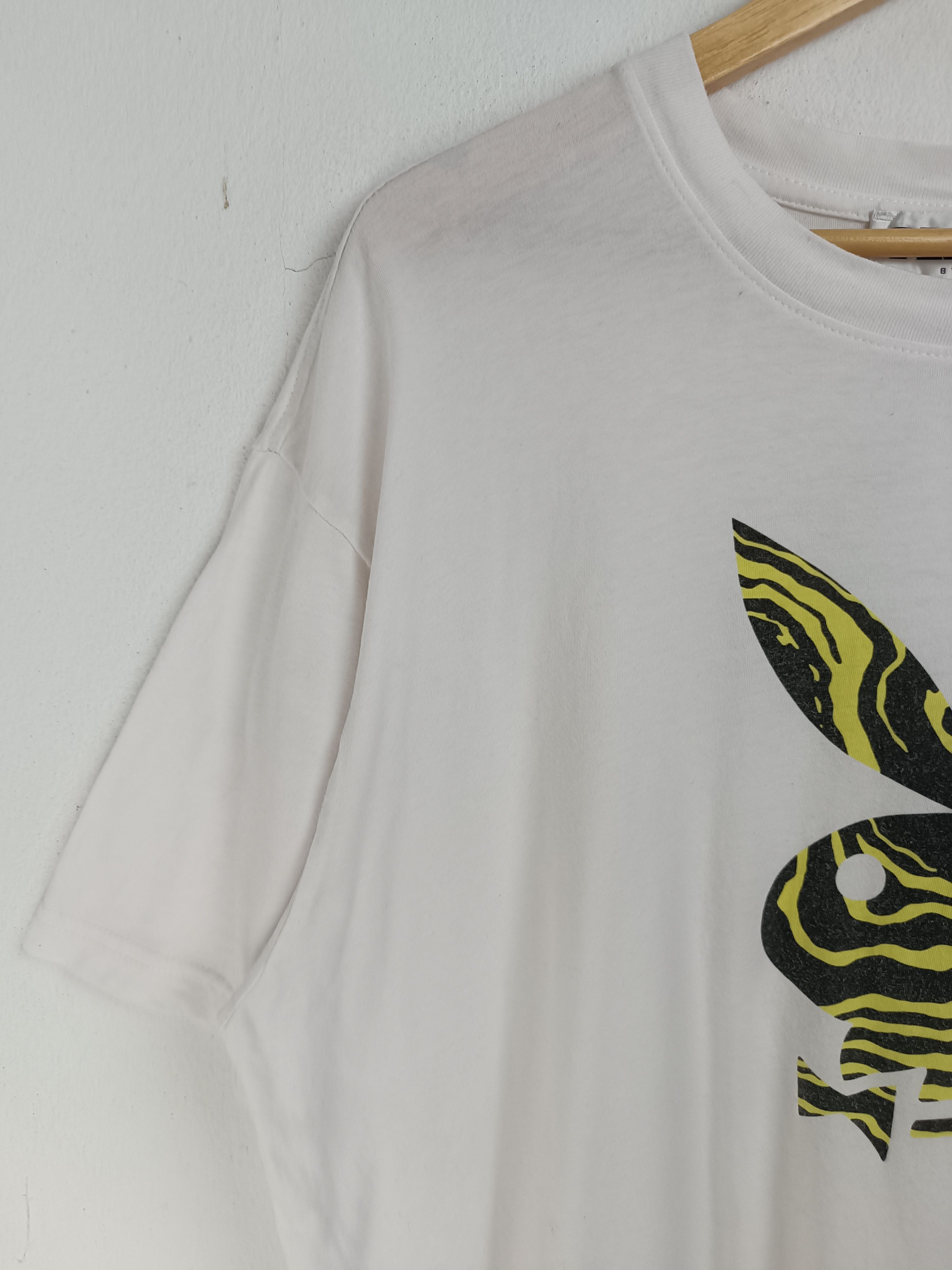 Pacsun × Playboy VINTAGE PLAYBOY BY PACSUN STRIPED LOGO VERY RARE TEE Size US XL / EU 56 / 4 - 5 Thumbnail