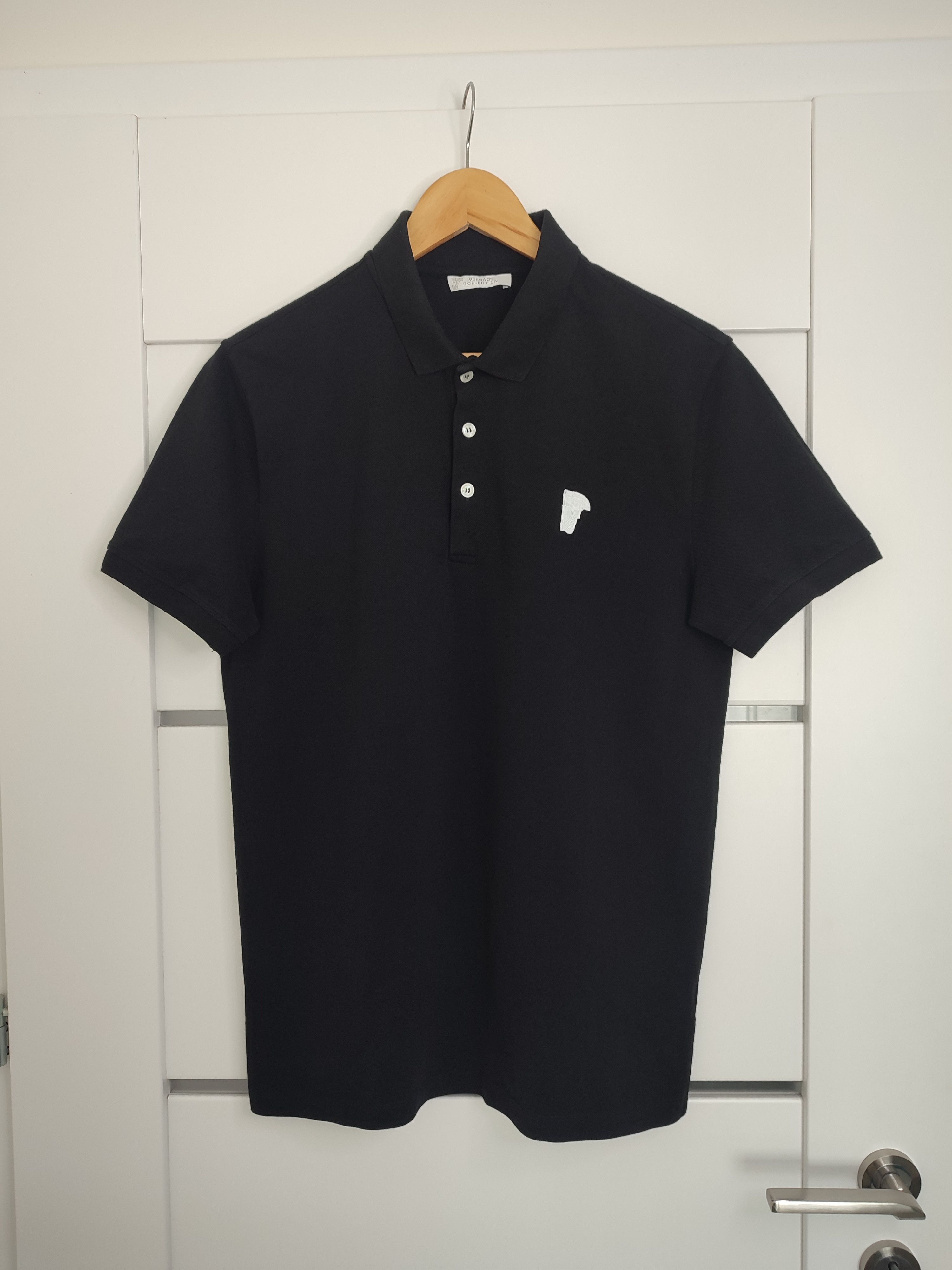 Versace Versace Collection polo black men Size US L / EU 52-54 / 3 - 1 Thumbnail