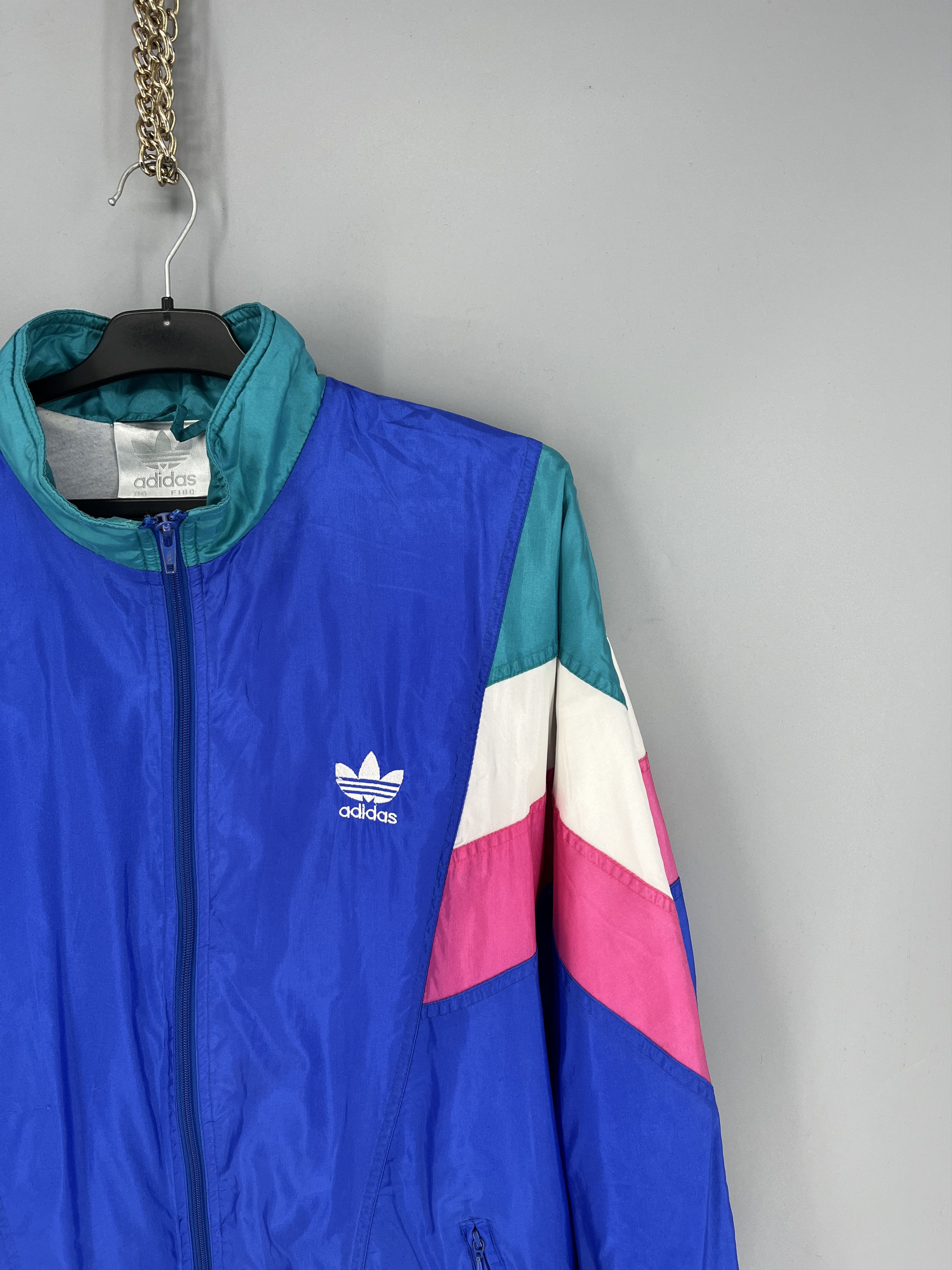 Adidas adidas ATHLETIC JACKET Vintage Retro TRACKSUIT 1990s Size US M / EU 48-50 / 2 - 5 Thumbnail