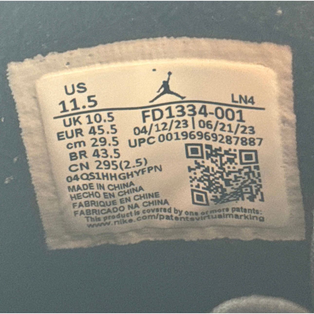 Jordan Brand × Nike Size 11.5 Air Jordan 8 Retro Winterized Gunsmoke Men's Shoes Size US 11.5 / EU 44-45 - 7 Thumbnail