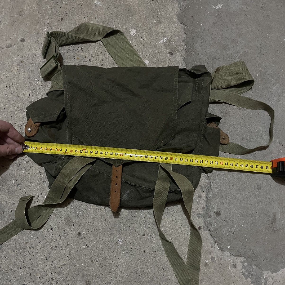 Vintage Vintage army cross body multi pocket bag Size ONE SIZE - 12 Thumbnail