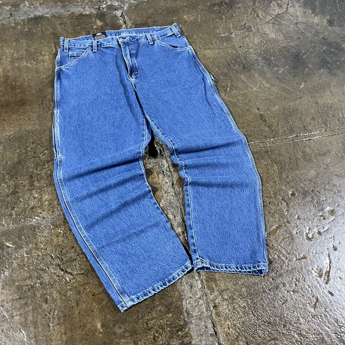 Carhartt × Dickies × Vintage Vintage Y2K Dickies Carpenter Jeans Baggy Workwear Skater Size US 36 / EU 52 - 7 Thumbnail
