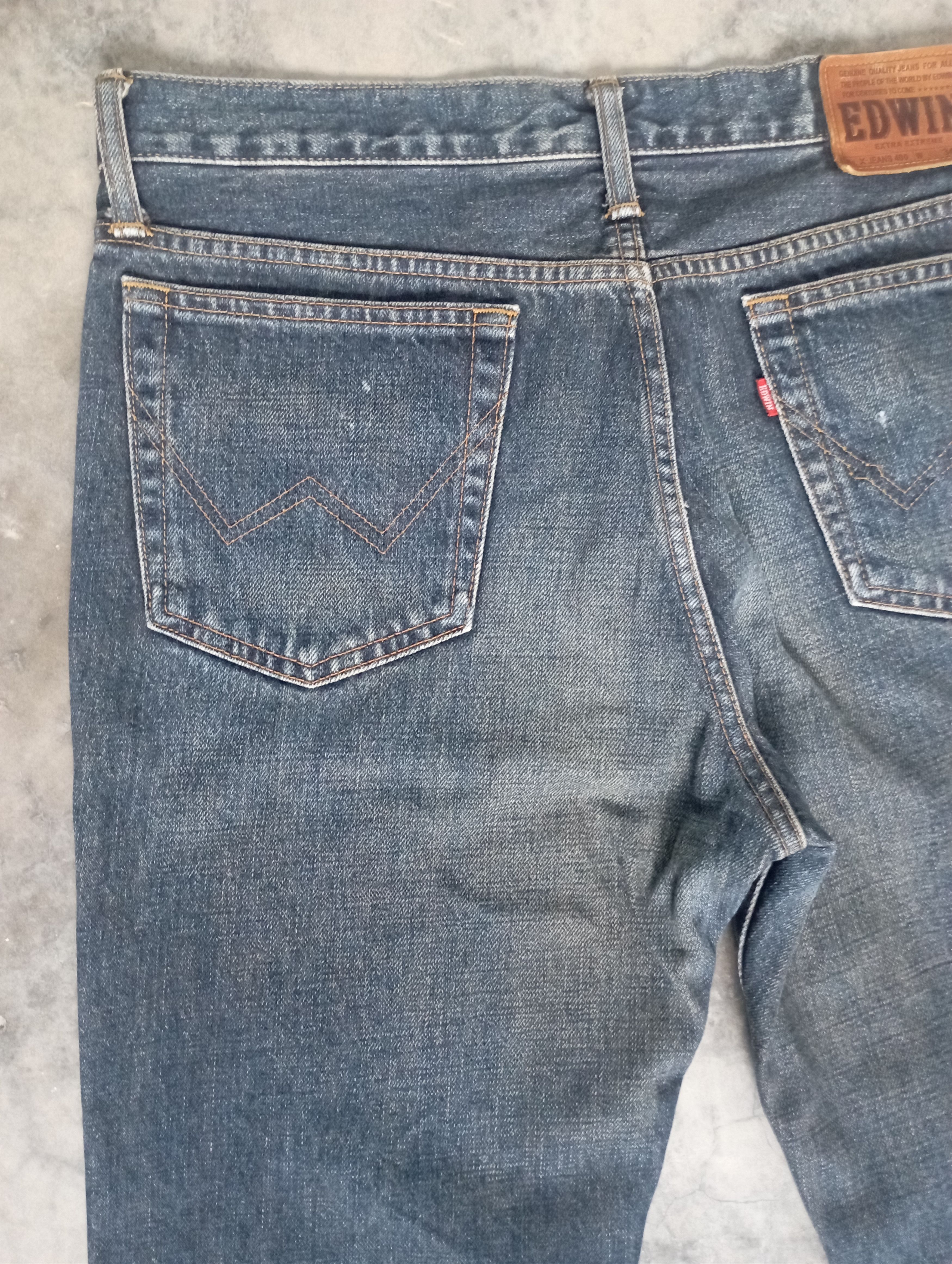 Tornado Mart Super Flare Jeans Made In Japan Mud Rusty Vintage Edwin 400 Size US 34 / EU 50 - 11 Thumbnail