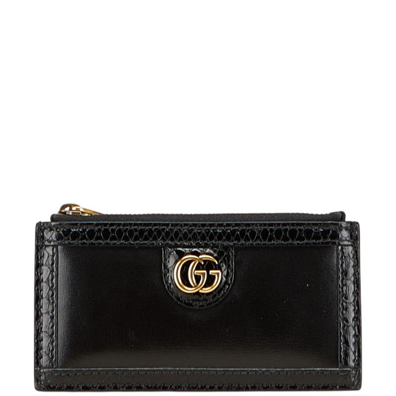 Gucci Gucci Python Card Case Fragment Case Leather Card Case 699349 DUTY FREE for USA