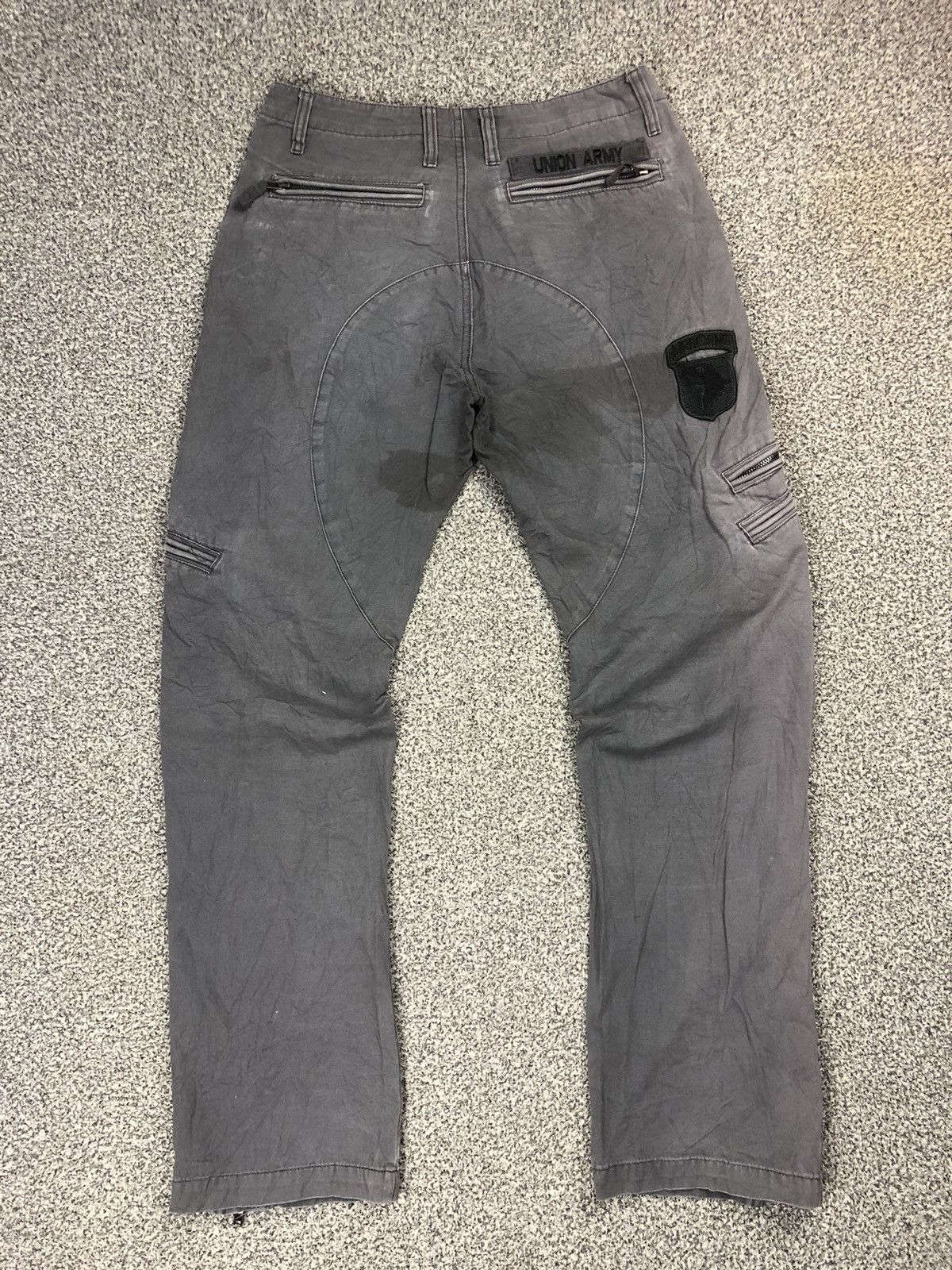 Carhartt × Japanese Brand × Vintage Vintage Distressed Japanese Brands Union Army Tactical Pants Size US 30 / EU 46 - 15 Thumbnail