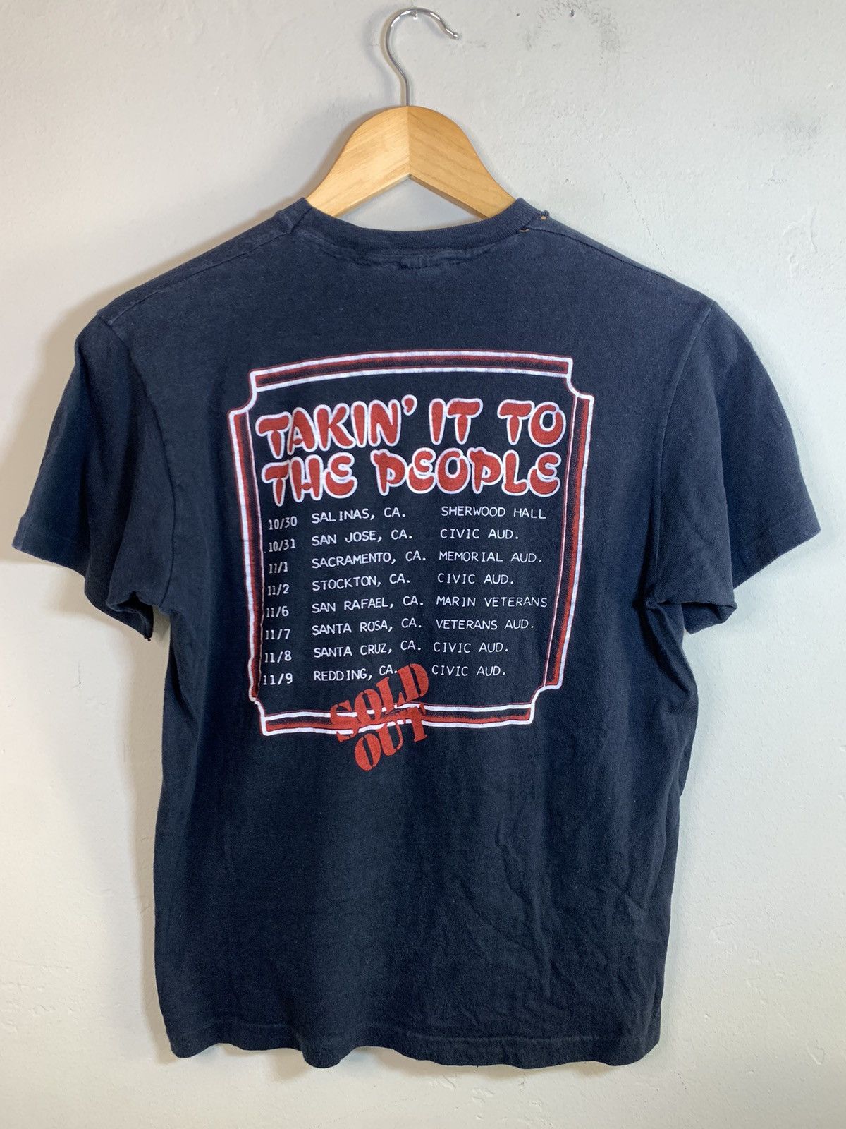 *RARE* Vintage 1980 Sammy Hagar Tour Single Stitch T-Shirt