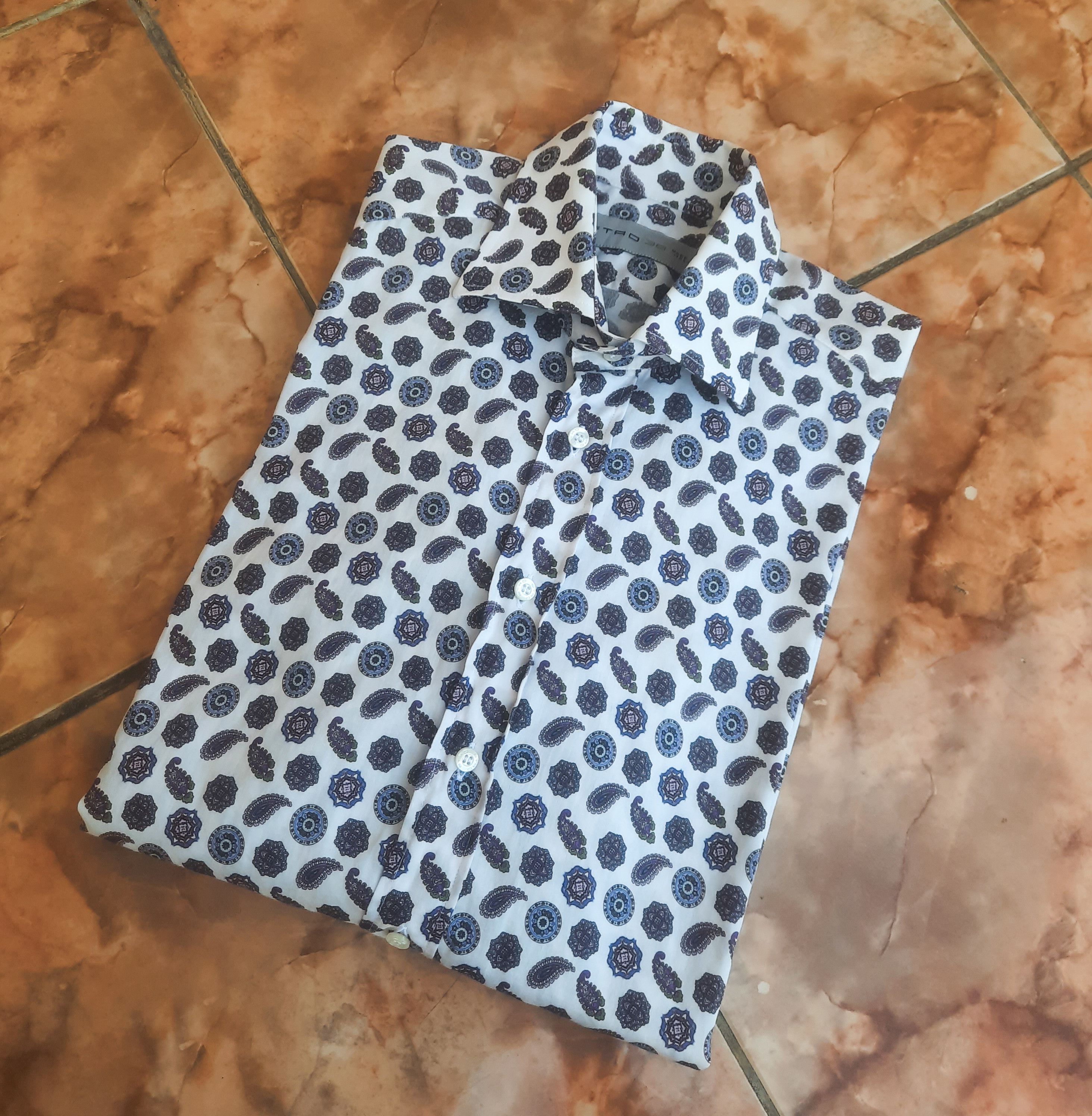 Etro ETRO PAISLEY SHIRT BUTTON Size US M / EU 48-50 / 2 - 2 Thumbnail