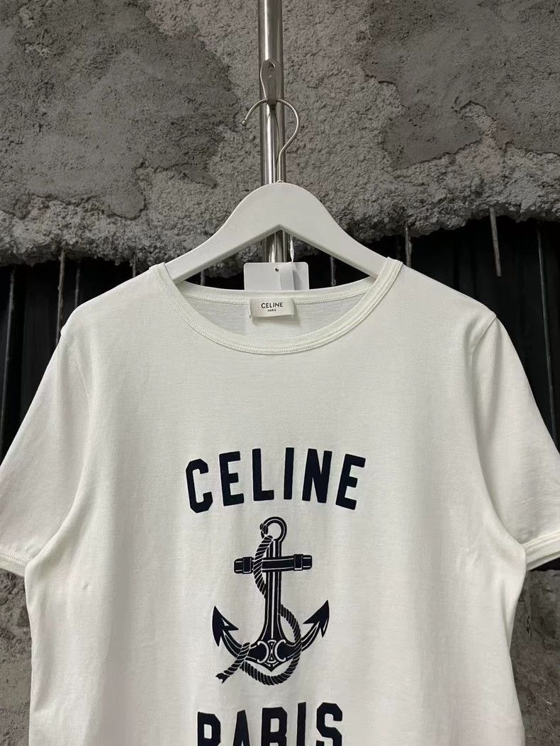 Celine Celine Short Sleeve Anchor Graphic TShirt Size US M / EU 48-50 / 2 - 3 Thumbnail