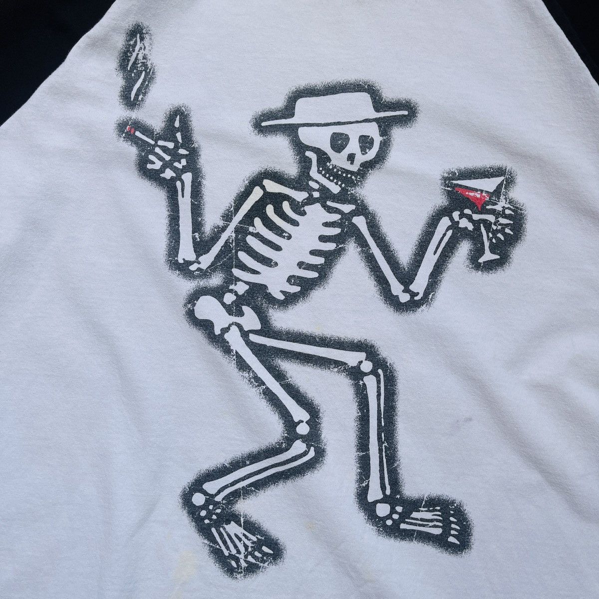 Vintage Vintage Social Distortion Streetwear Raglan TShirt Size US XXL / EU 58 / 5 - 13 Thumbnail