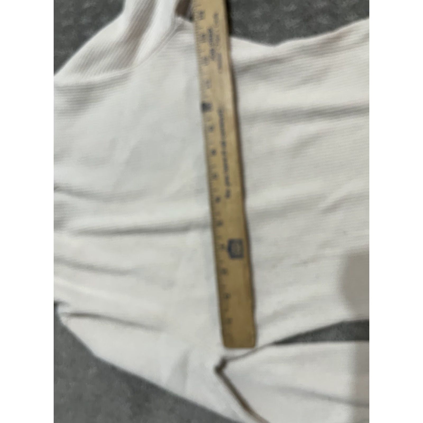H&M H&M Pullover Sweater Ivory Mock Neck Long Sleeve Mock Neck Large Womens Size L / US 10 / IT 46 - 4 Thumbnail