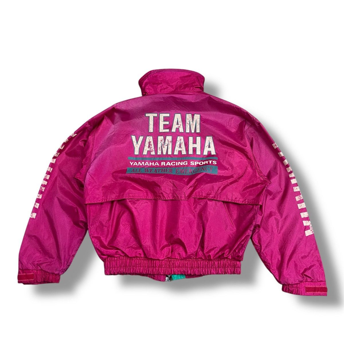 Other Vtg Yamaha Team Racing Sports Light Bomber Jacket Size US L / EU 52-54 / 3 - 2 Thumbnail