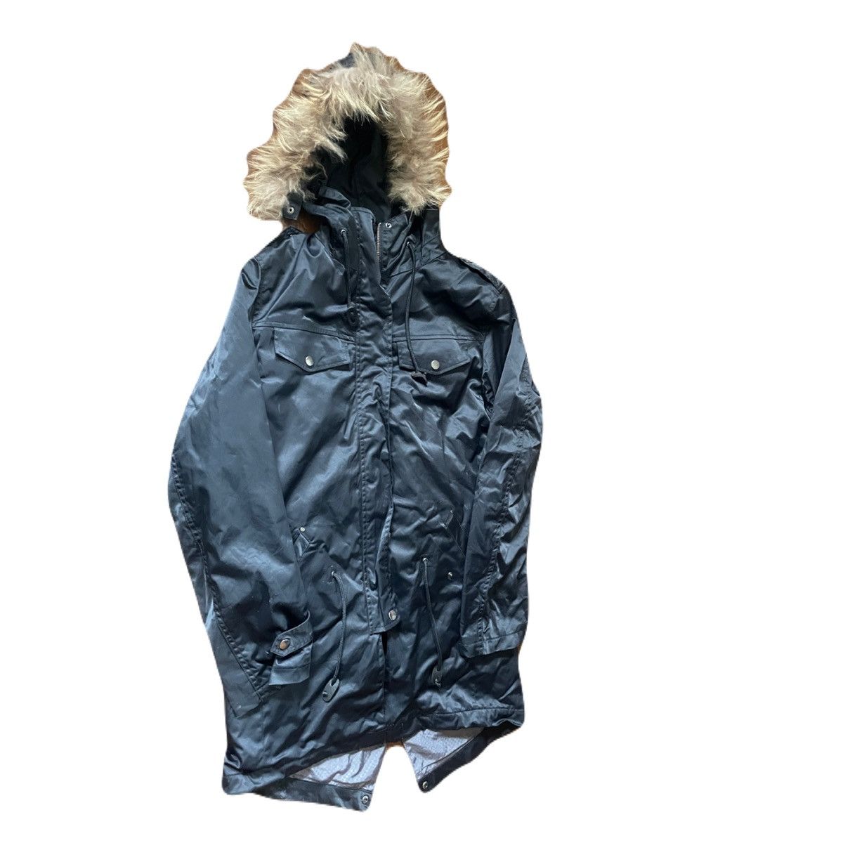 If Six Was Nine 2000s Japanese archive vkei fur military parka Size US M / EU 48-50 / 2 - 3 Thumbnail