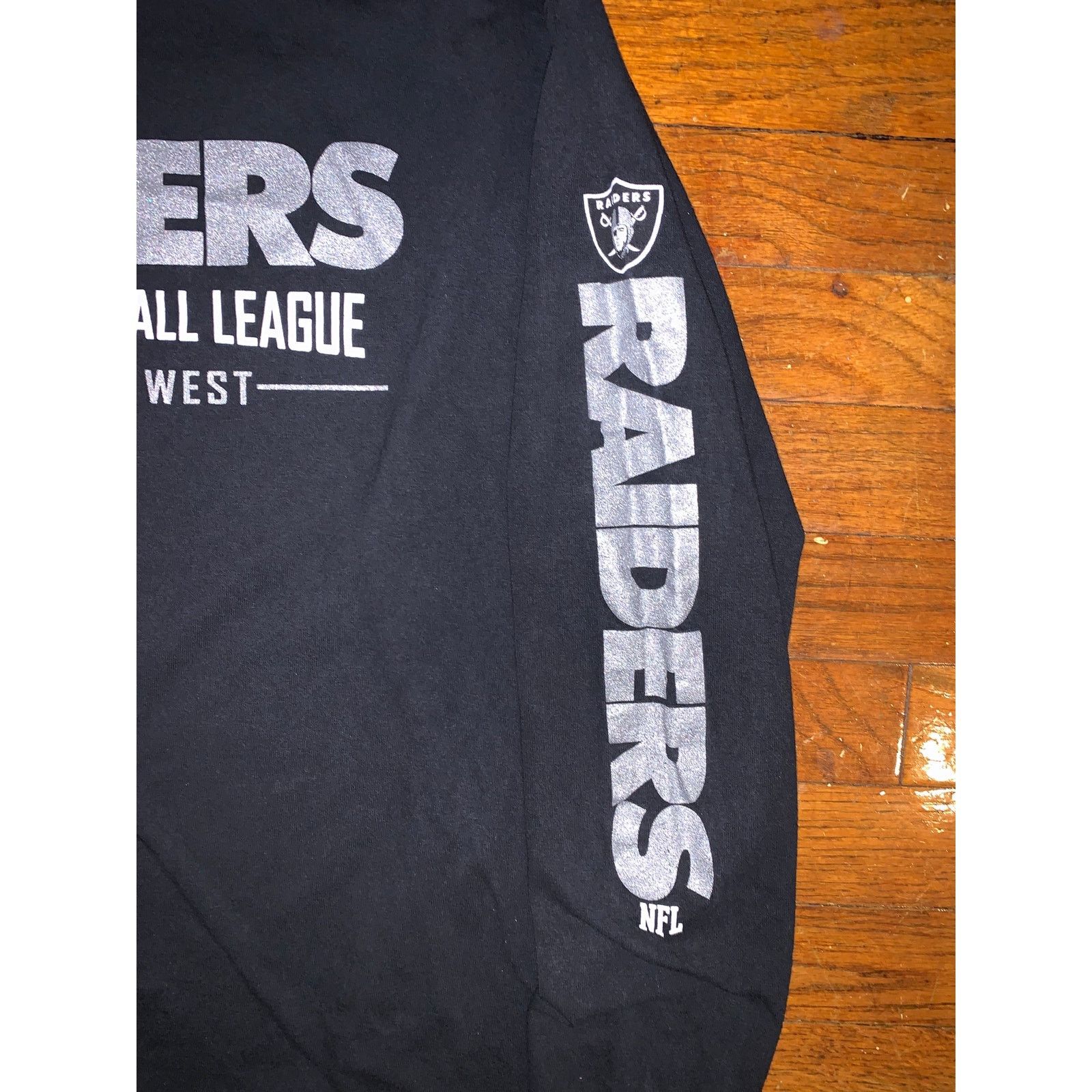 NFL Vintage Oakland Raiders NFL Long Sleeve T Shirt Black Medium Size US M / EU 48-50 / 2 - 5 Thumbnail